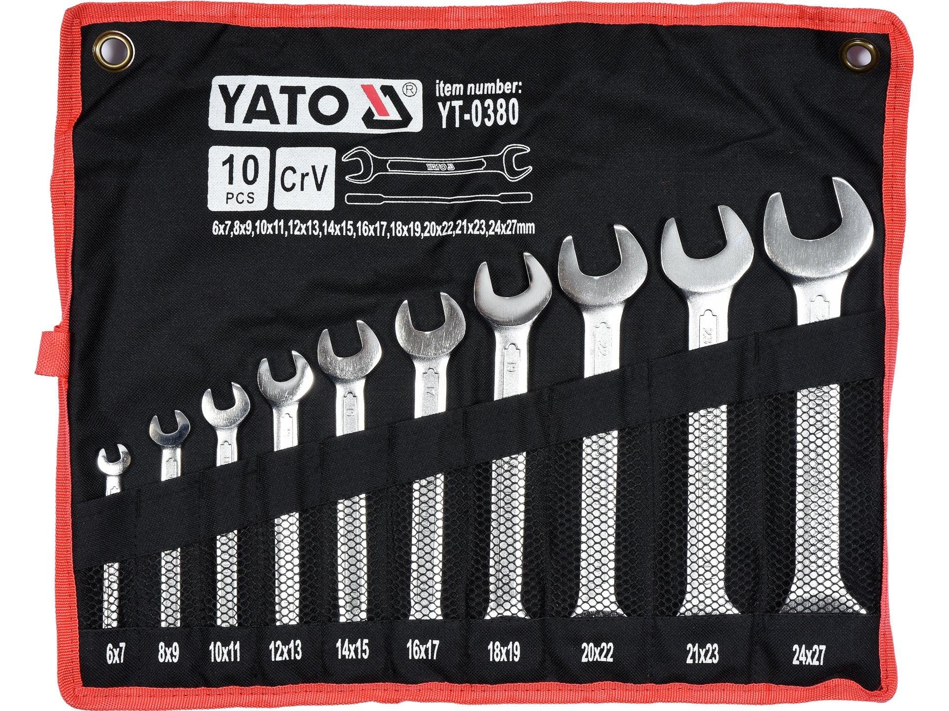 SET CHEI FIXE 6X7/24X27MM, 10BUC YATO YT-0380