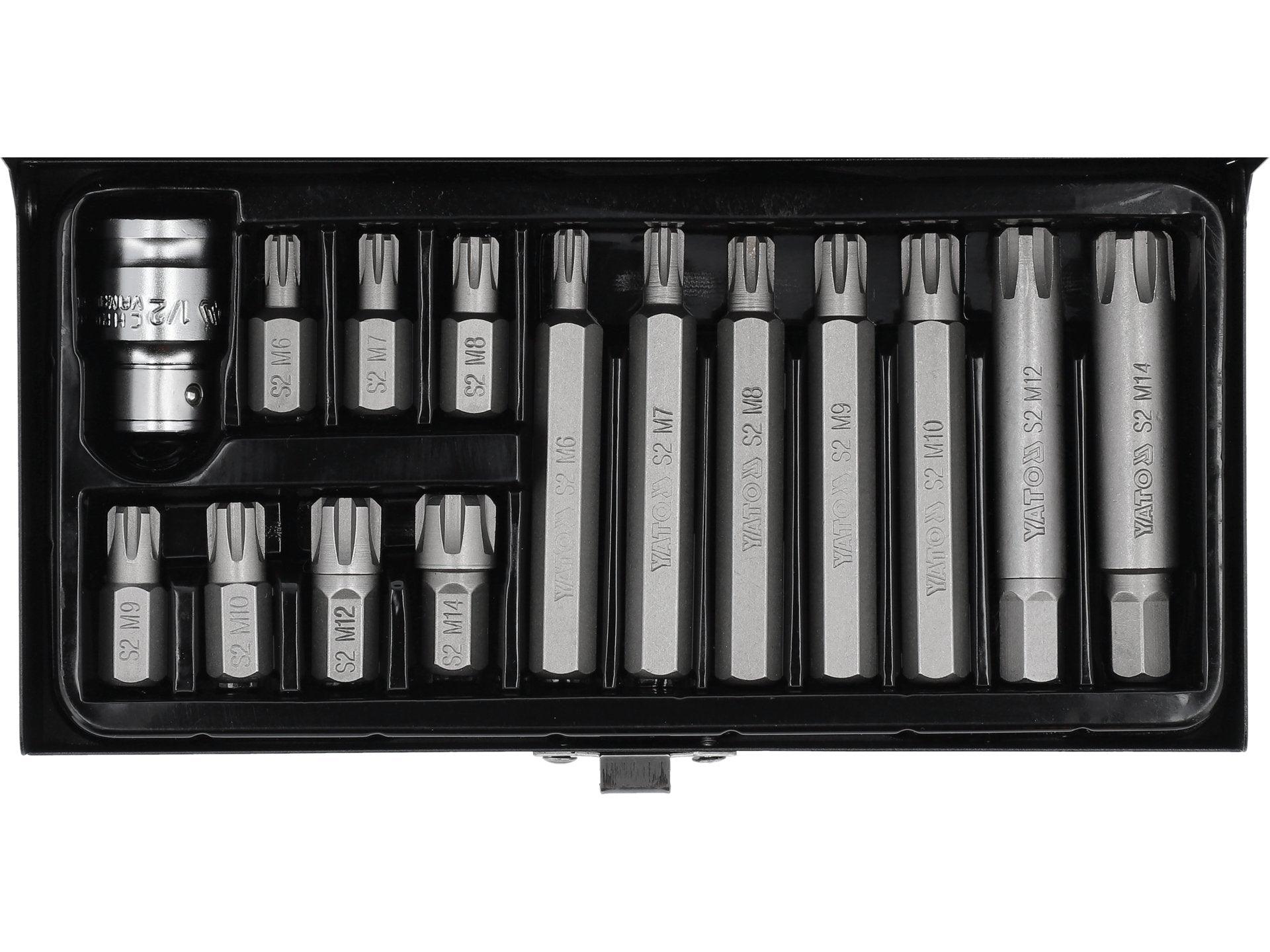 SET BIȚI RIBE 15 PIESE YATO YT-0419