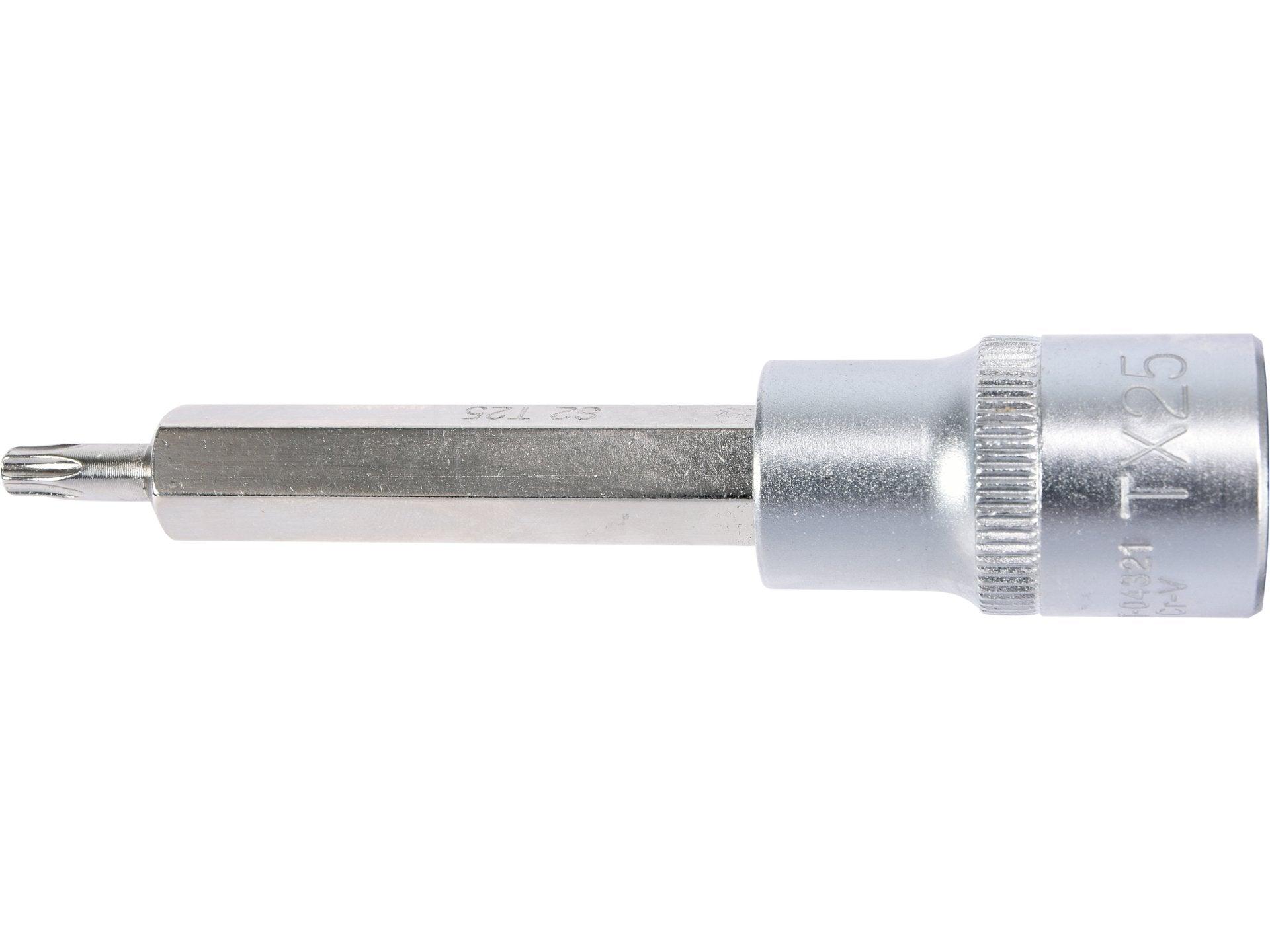 BIT TORX CU ADAPTOR 1/2'' ,T25, 100MM YATO YT-04321