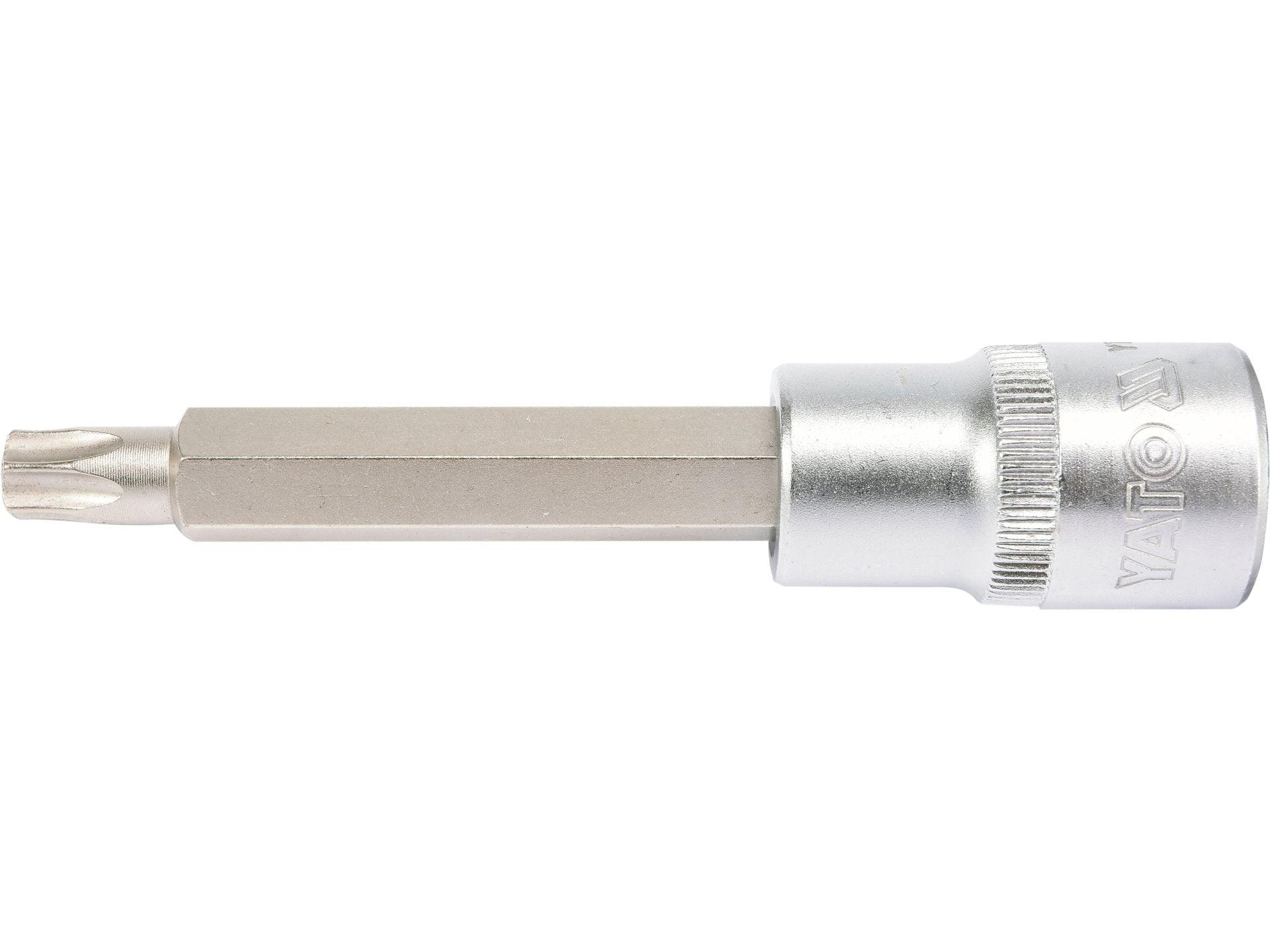 BIT TORX CU ADAPTOR 1/2'', T45, 100MM YATO YT-04325