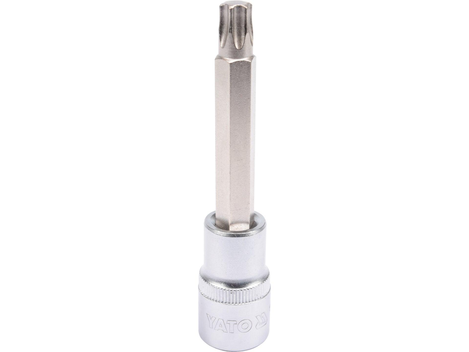 BIT TORX CU ADAPTOR 1/2'', T50, 100MM YATO YT-04326