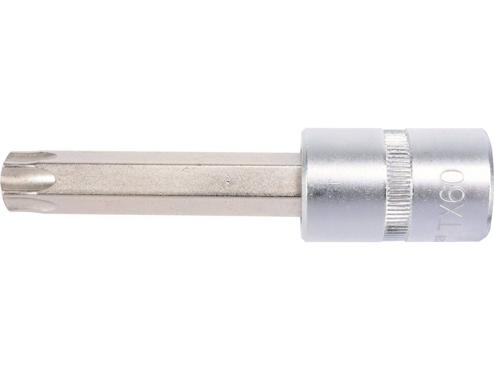 BIT TORX CU ADAPTOR 1/2'', T60, 100MM YATO YT-04328