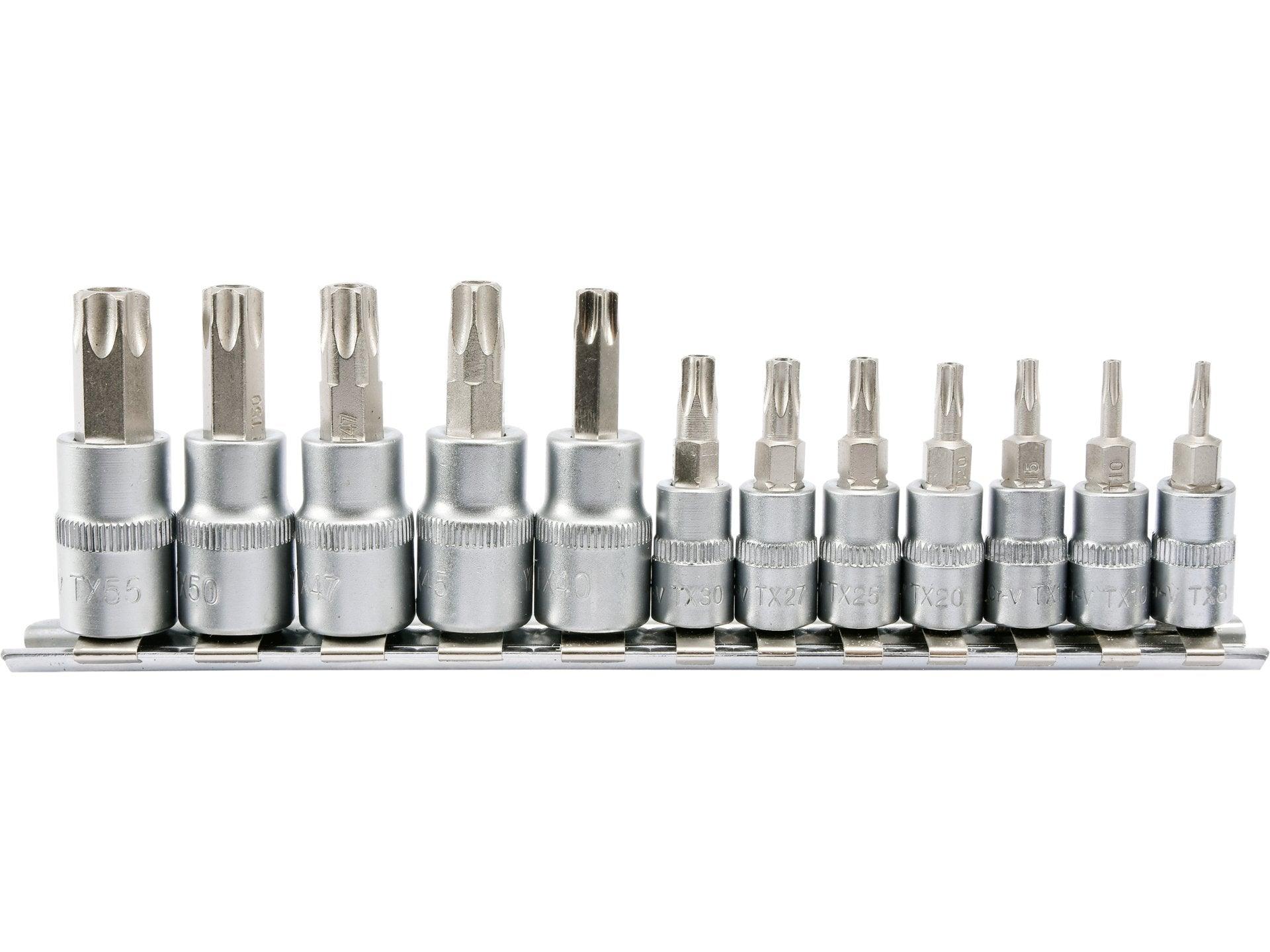 SET BIȚI TORX CANELATE 12 BUC YATO YT-04332