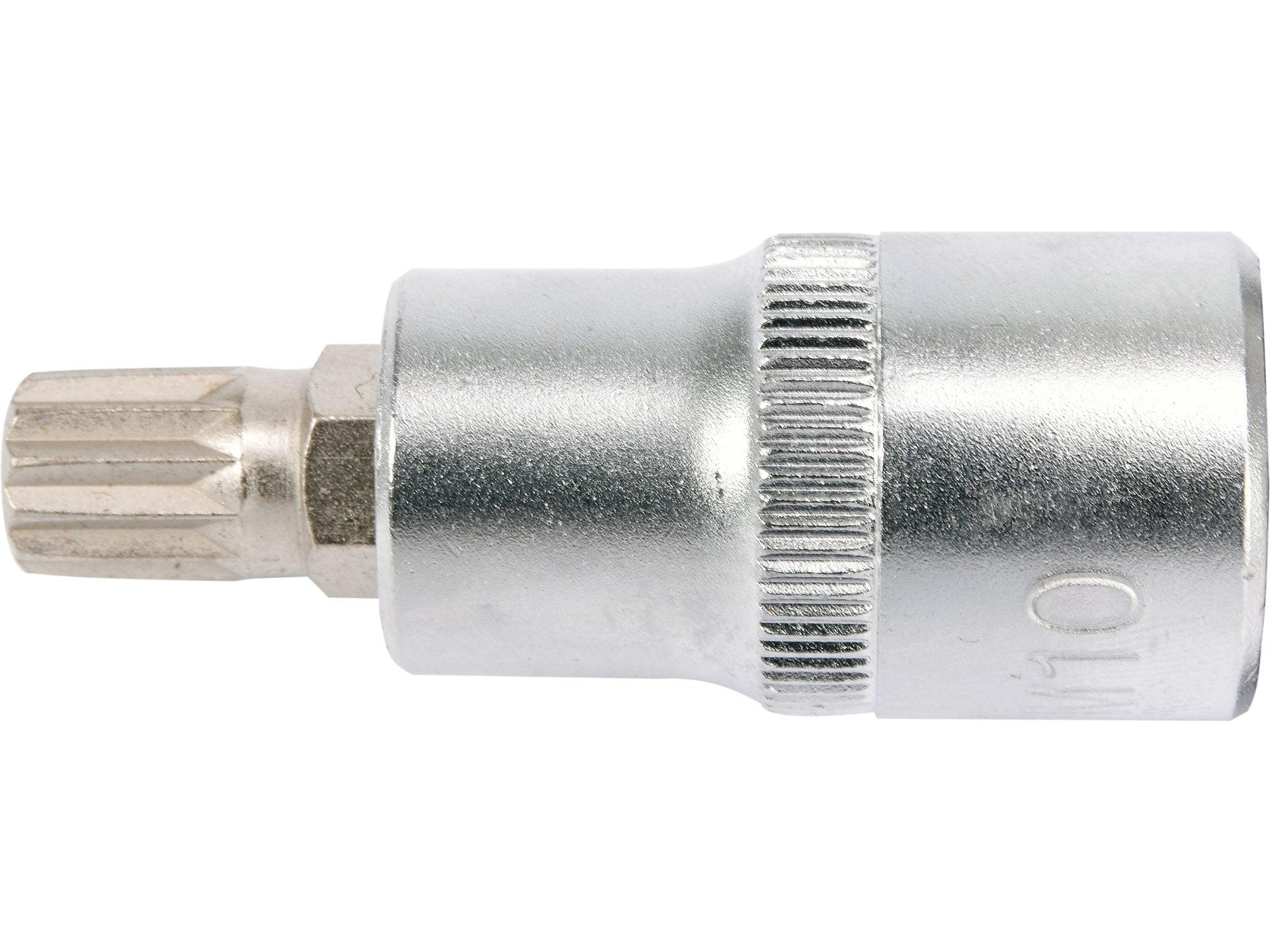 BIT SPLINE M10, CU ADAPTOR 1/2'', 55MM YATO YT-04343