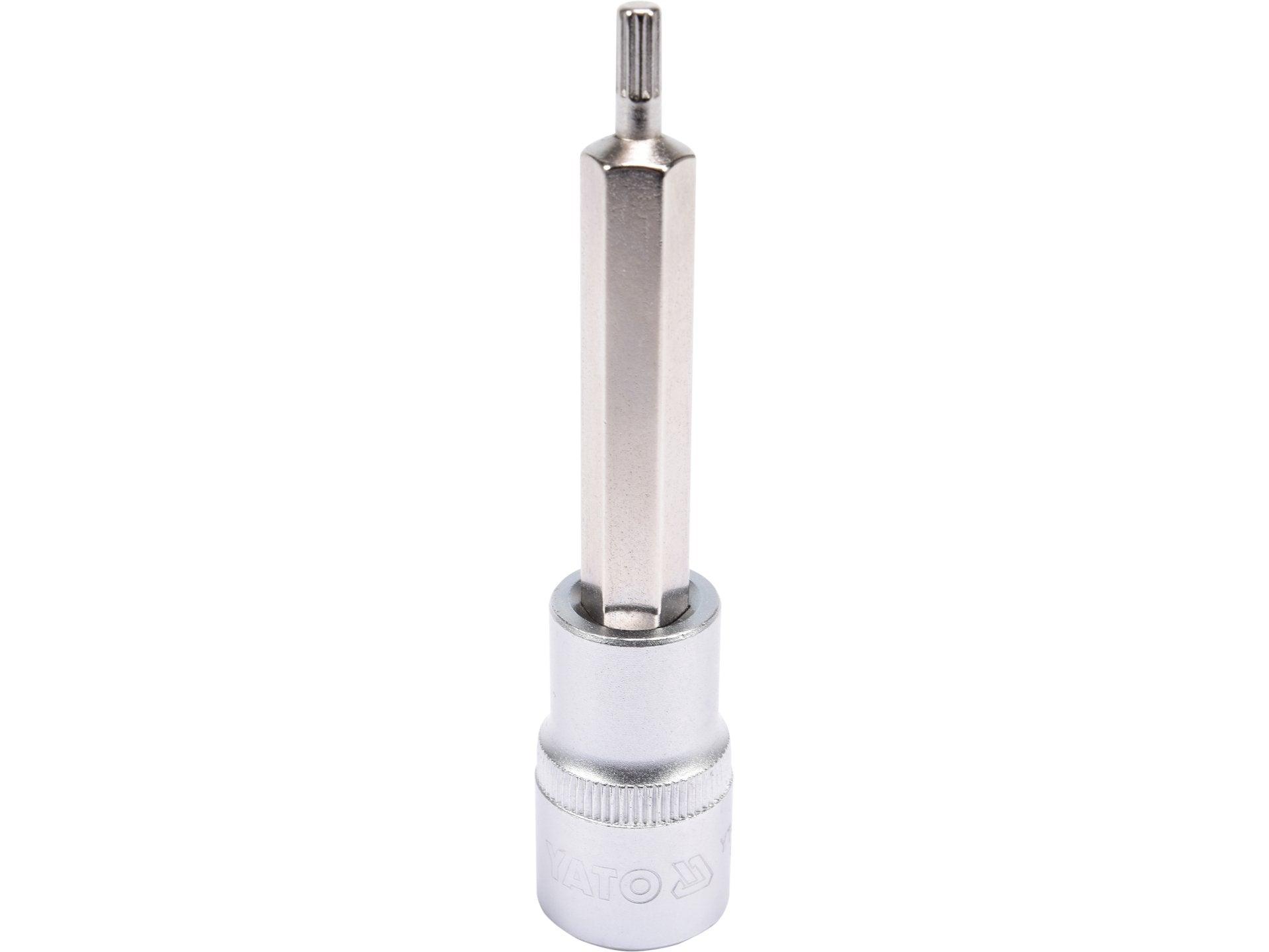 BIT SPLINE CU ADAPTOR 1/2'', M5, 100MM YATO YT-04350