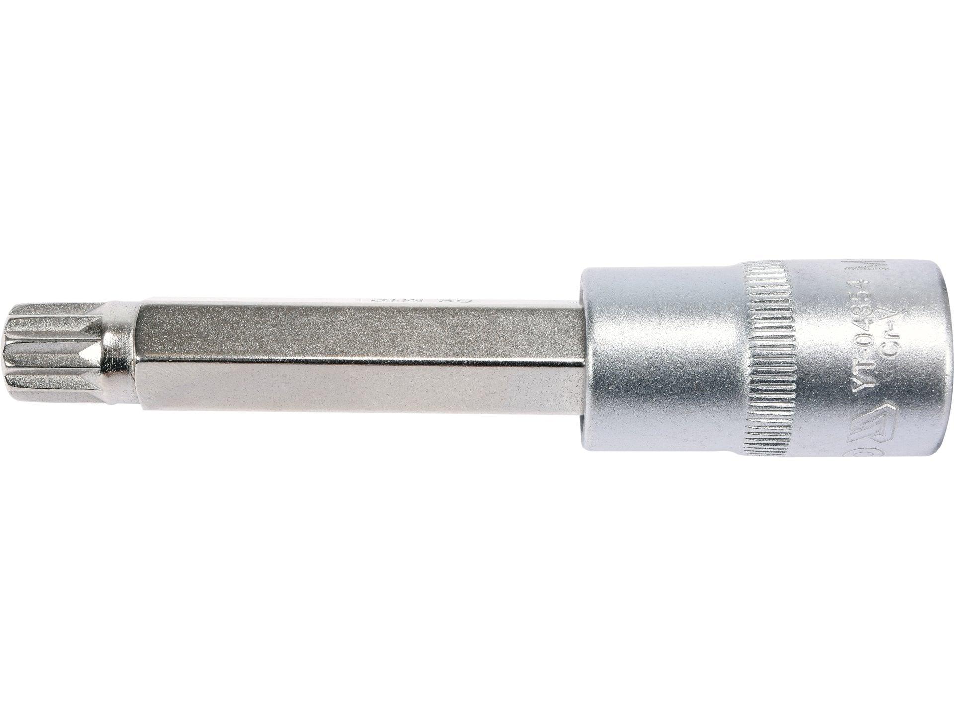 BIT SPLINE CU ADAPTOR 1/2'', M12, 100MM YATO YT-04354