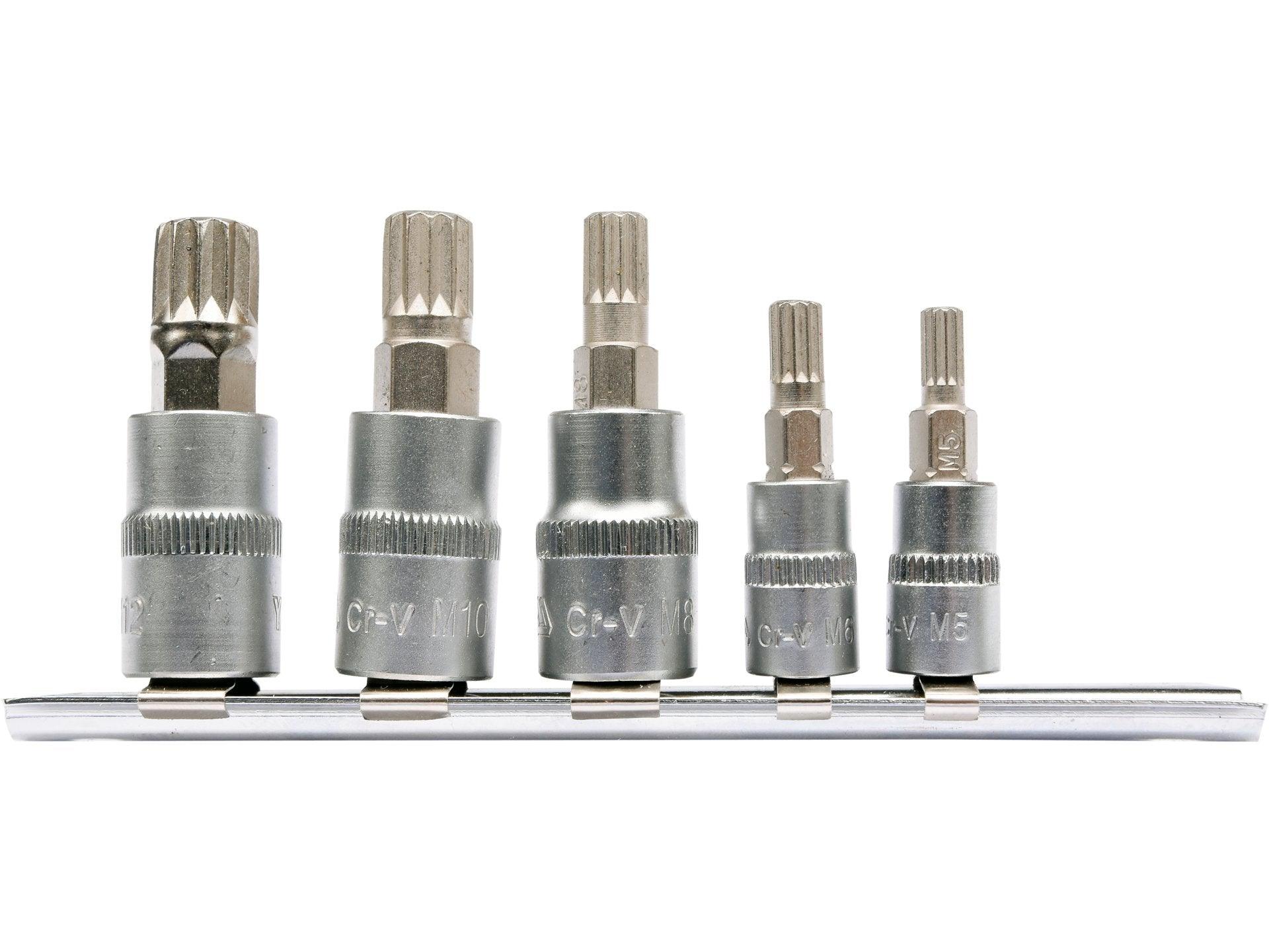 SET BIȚI SPLINE, 5 BUC YATO YT-04360