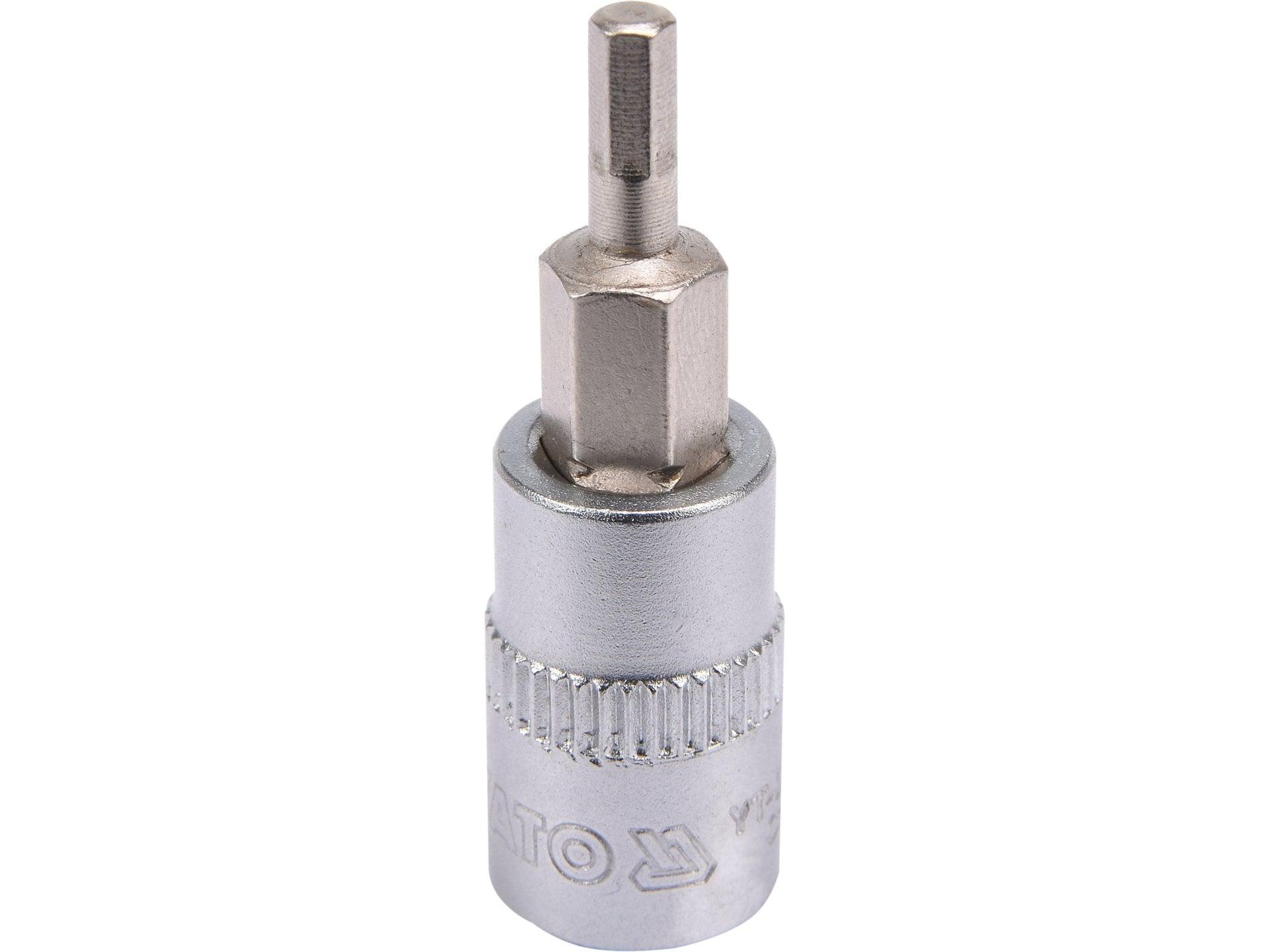 BIT HEXAGONAL 3 , CU ADAPTOR 1/4'', 37MM YATO YT-04370