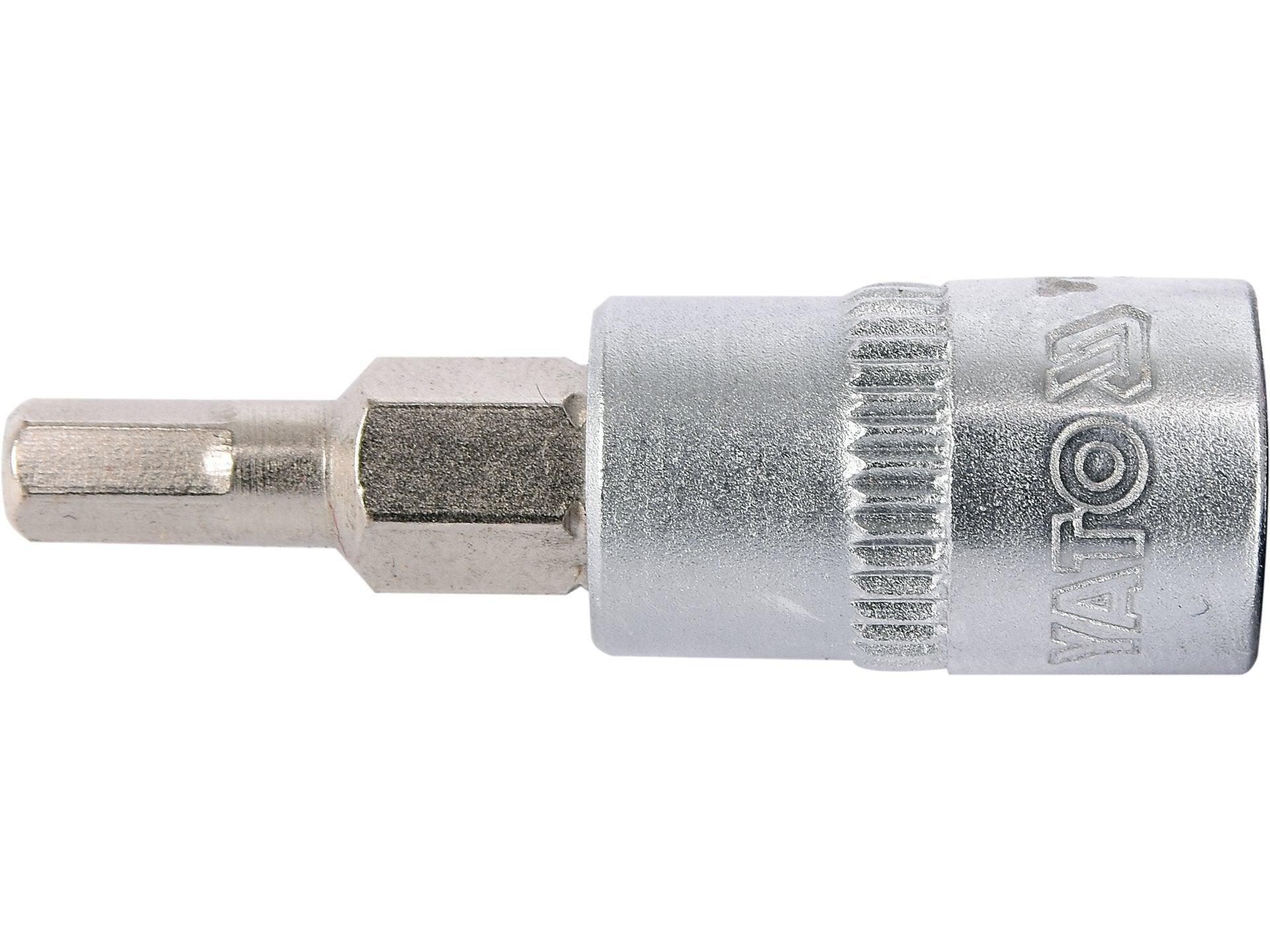 BIT HEXAGONAL 4 , CU ADAPTOR 1/4'', 37MM YATO YT-04371