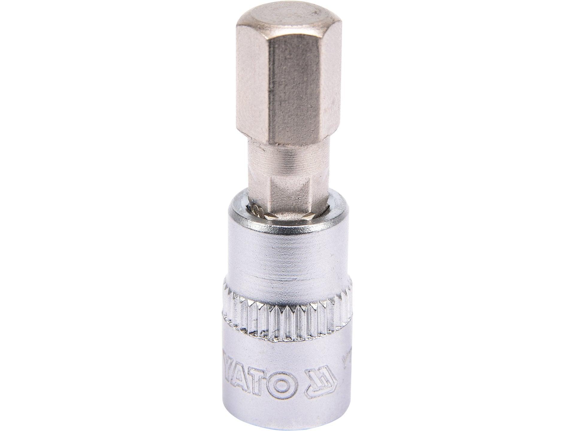 BIT HEXAGONAL 8 , CU ADAPTOR 1/4'', 37MM YATO YT-04375