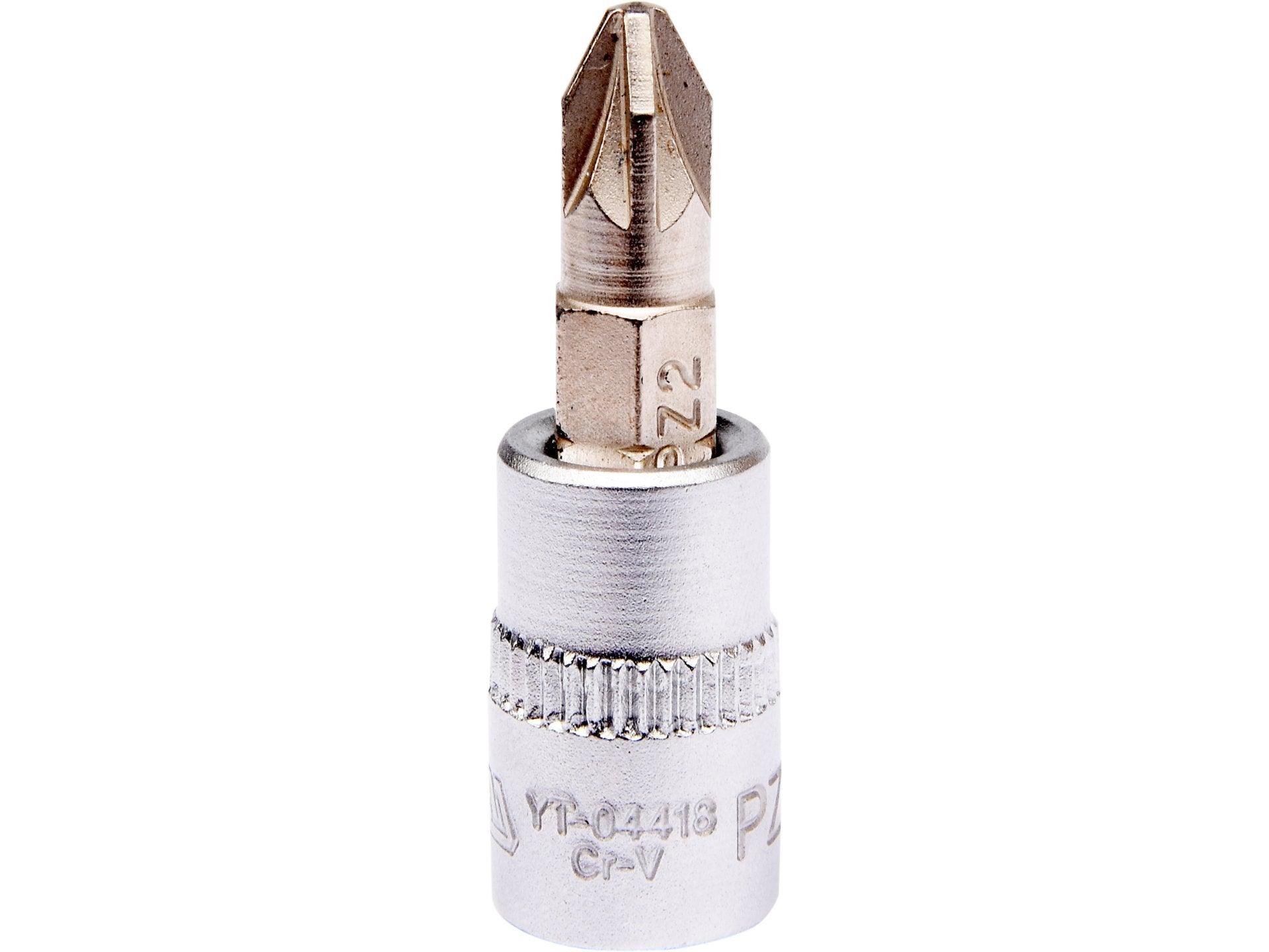 BIT CRUCE CU ADAPTOR 1/4'', PZ2X37MM YATO YT-04418