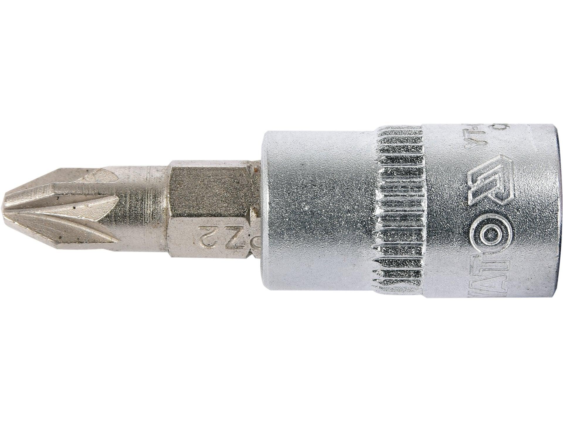 BIT CRUCE CU ADAPTOR 1/4'', PZ2X37MM YATO YT-04418