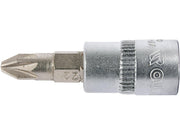 BIT CRUCE CU ADAPTOR 1/4'', PZ2X37MM YATO YT-04418