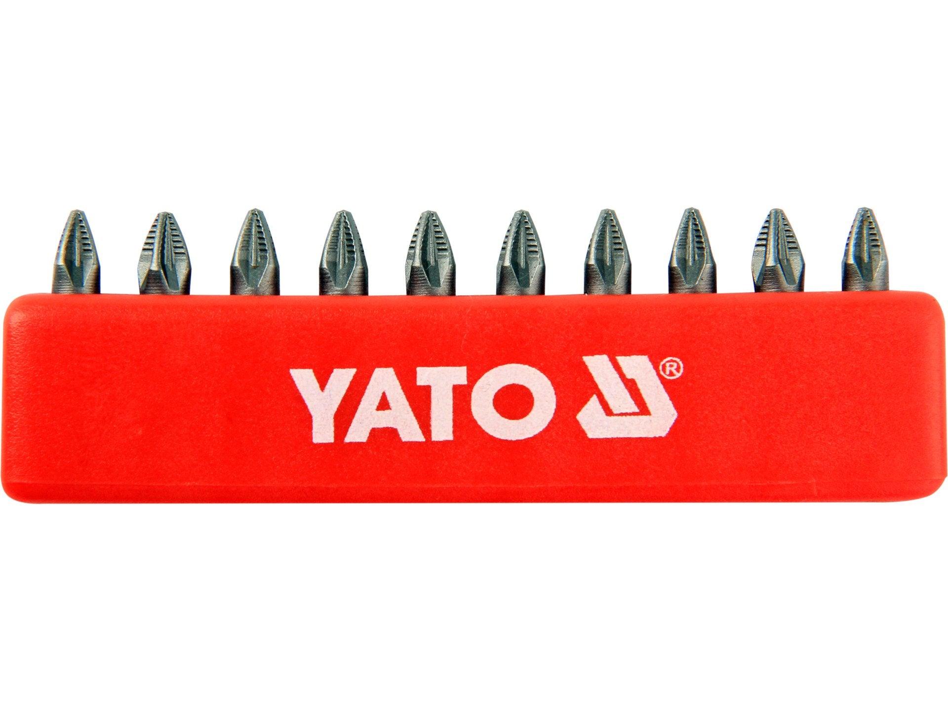 TRUSĂ BIT 10 BUC PZ1X25MM YATO YT-0470