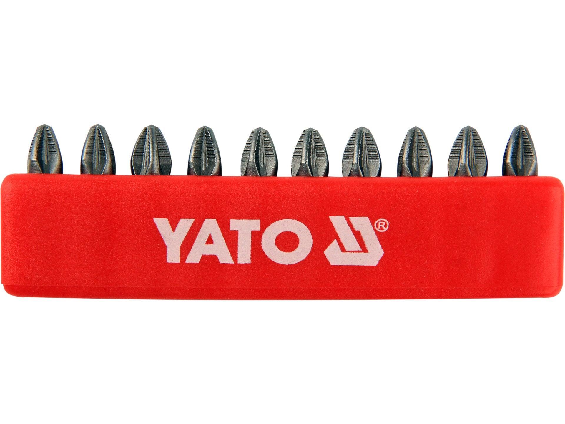 TRUSĂ BIȚI 10 BUC PZ2X25MM YATO YT-0471
