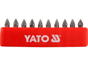 TRUSĂ BIT 10 BUC PH1X25 YATO YT-0474