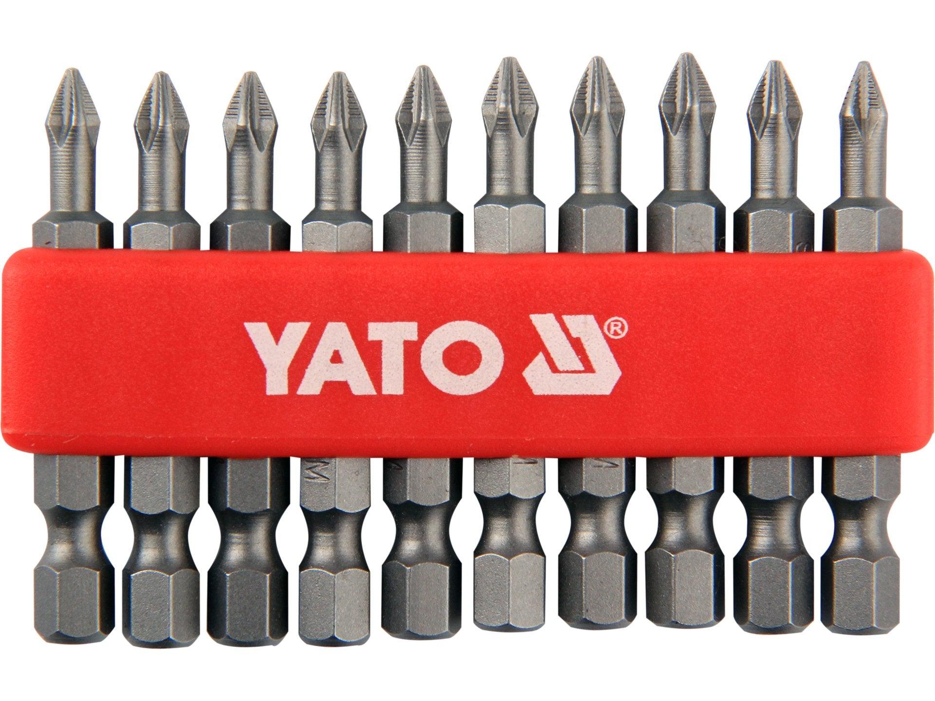 TRUSĂ BIT 10 BUC PH1X50MM YATO YT-0477