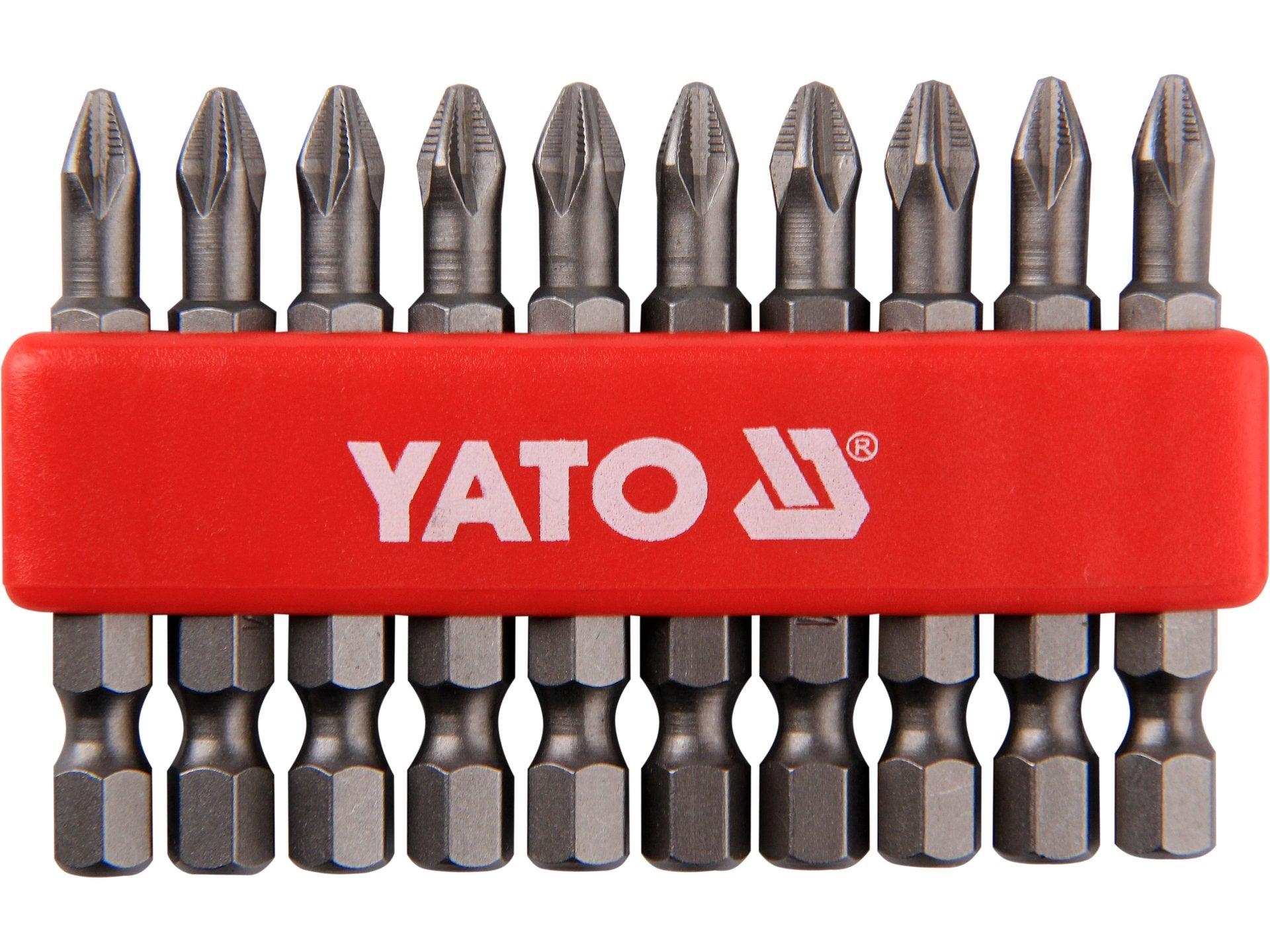 TRUSĂ BIT 10 BUC PH2X50 YATO YT-0478