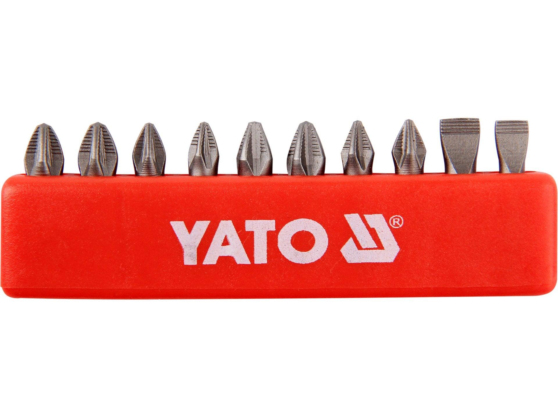 TRUSĂ BIT 25MM, 10 BUC YATO YT-0482