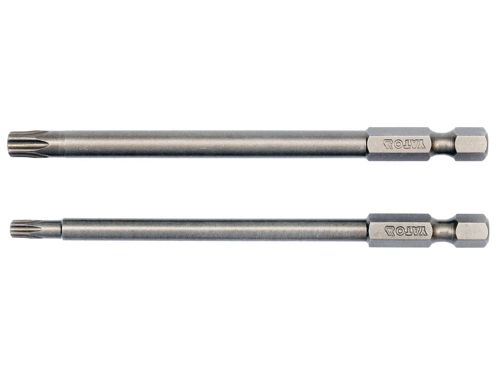 CAPĂT SURUBELNIȚĂ 100MM, T20/T30, 2 BUC YATO YT-0492