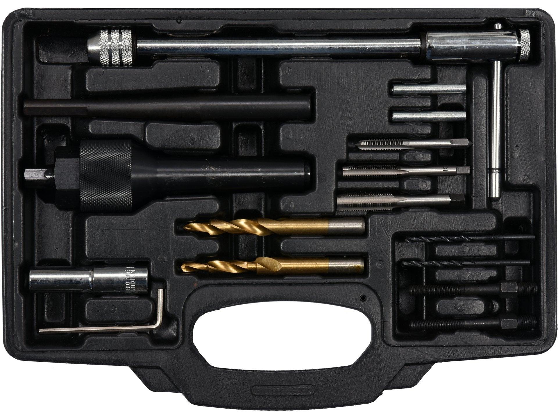 SET EXTRACTOARE PENTRU BUJII RUPTE, 3/8'', 16 BUC YATO YT-05342