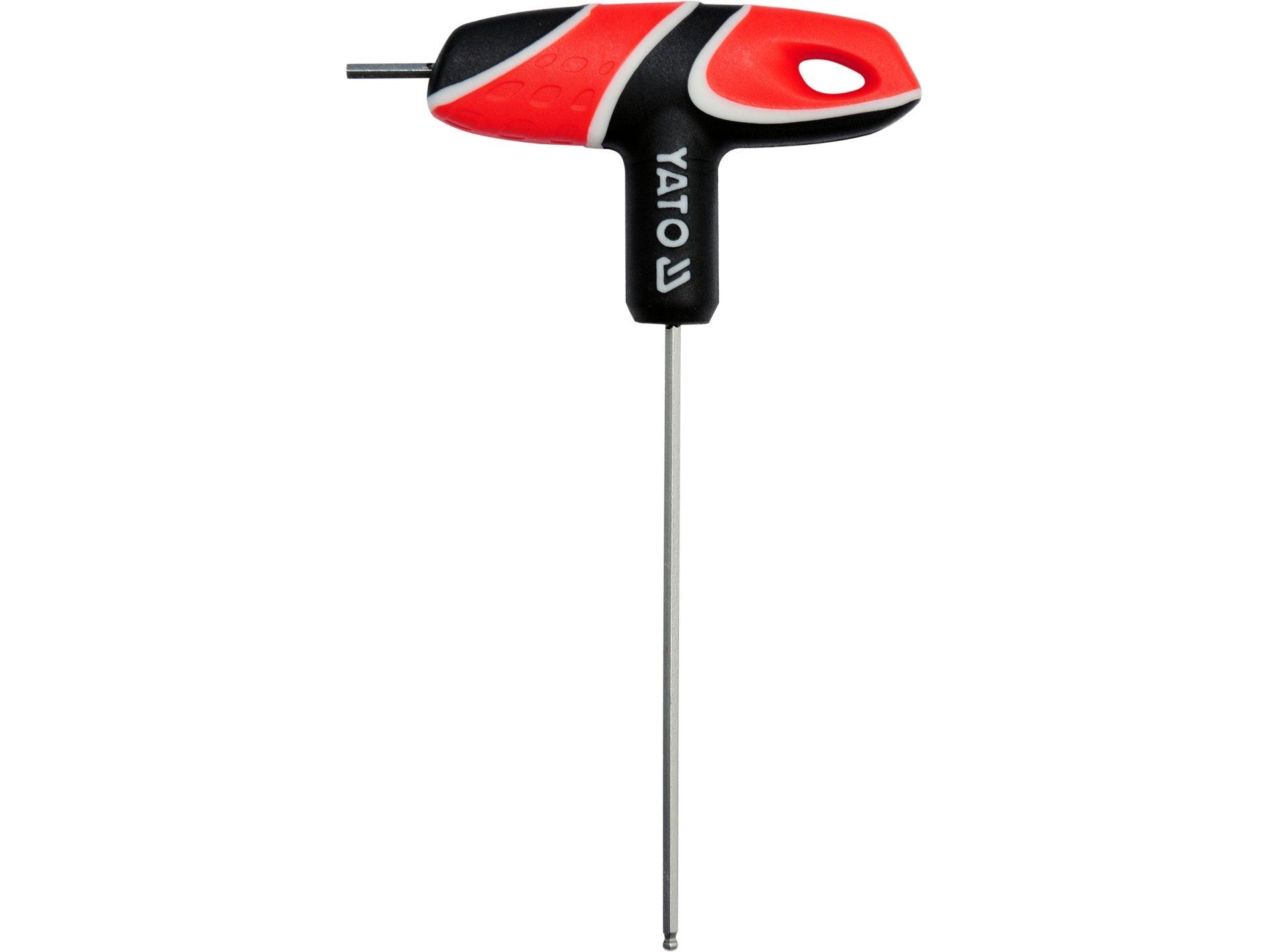 IMBUS HEXAGONAL CU BILĂ, MÂNER ''T'', 2.5MM YATO YT-05585