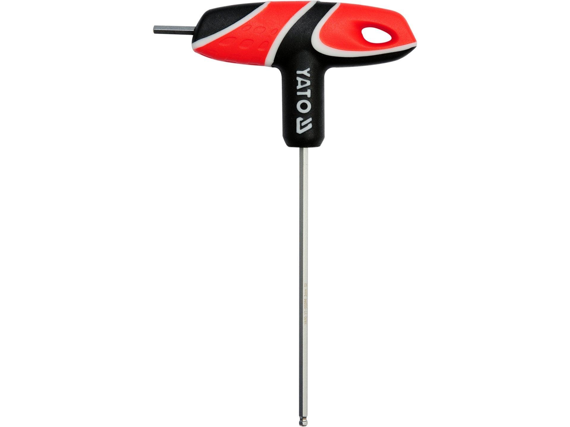 IMBUS HEXAGONAL CU BILĂ, MÂNER ''T'', 3MM YATO YT-05586