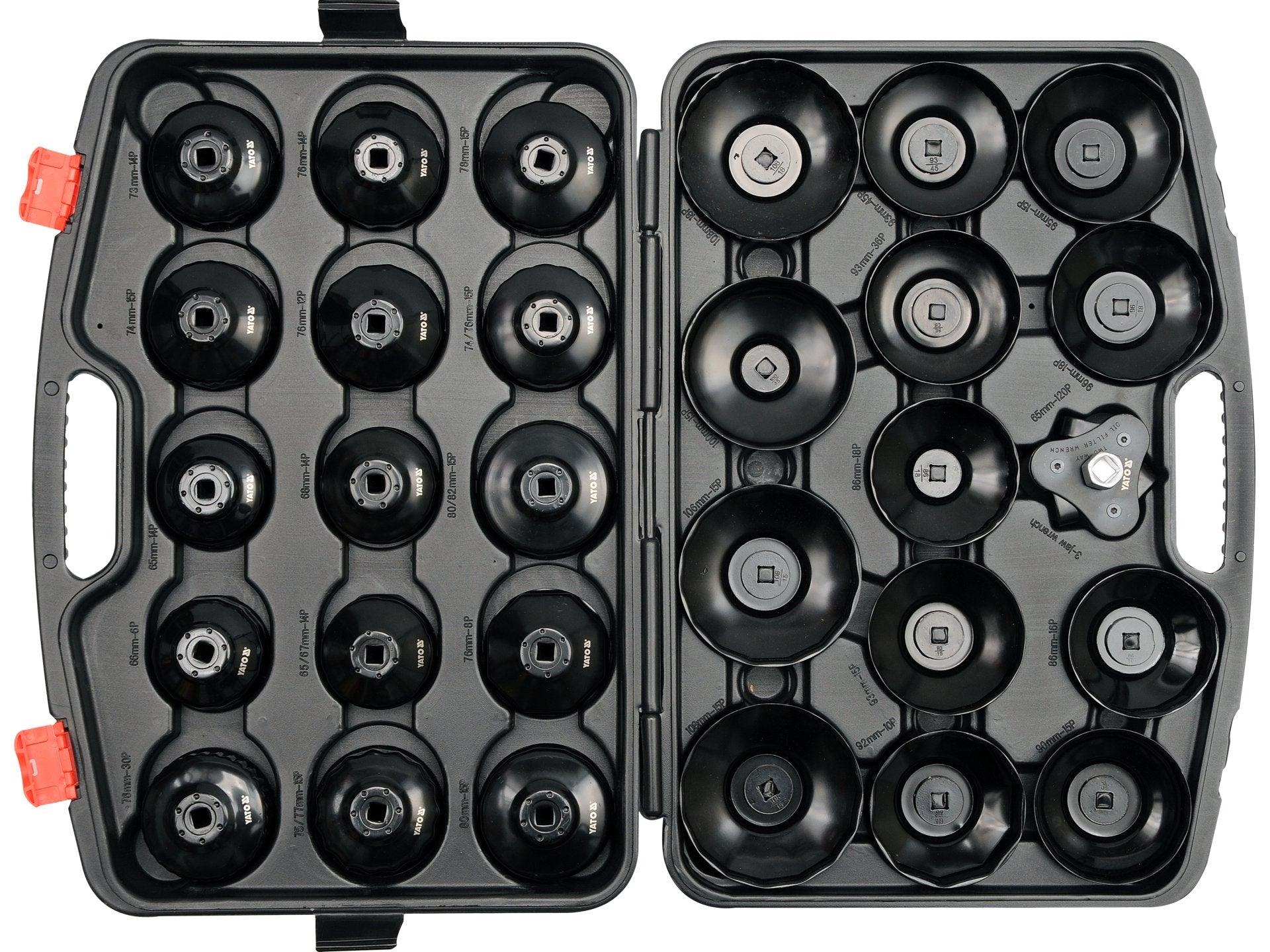 SET CHEI TUBULARE PENTRU FILTRU ULEI, 30 BUC YATO YT-0596