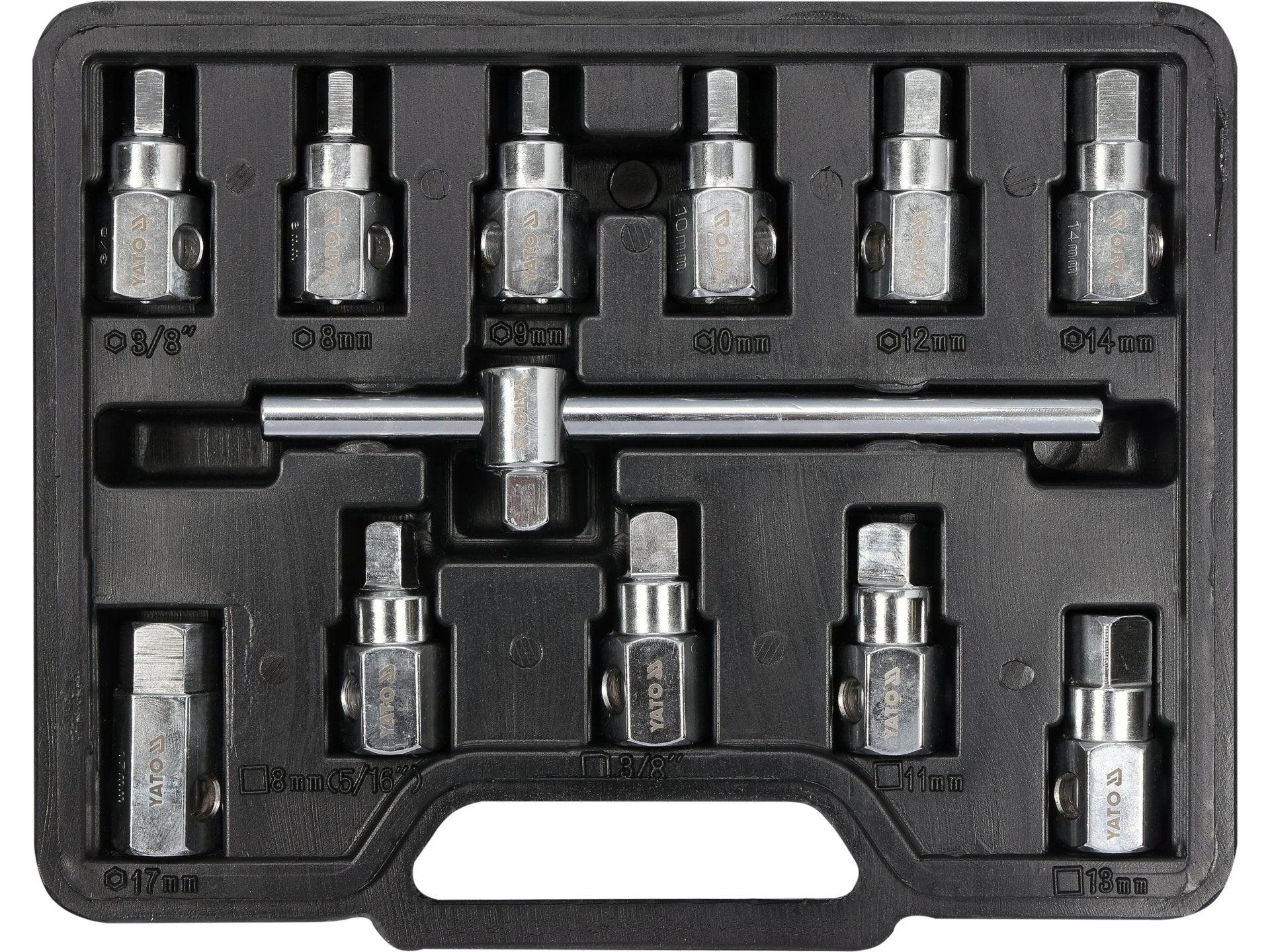 SET BIȚI PENTRU BUȘON ULEI 12 BUC YATO YT-0600