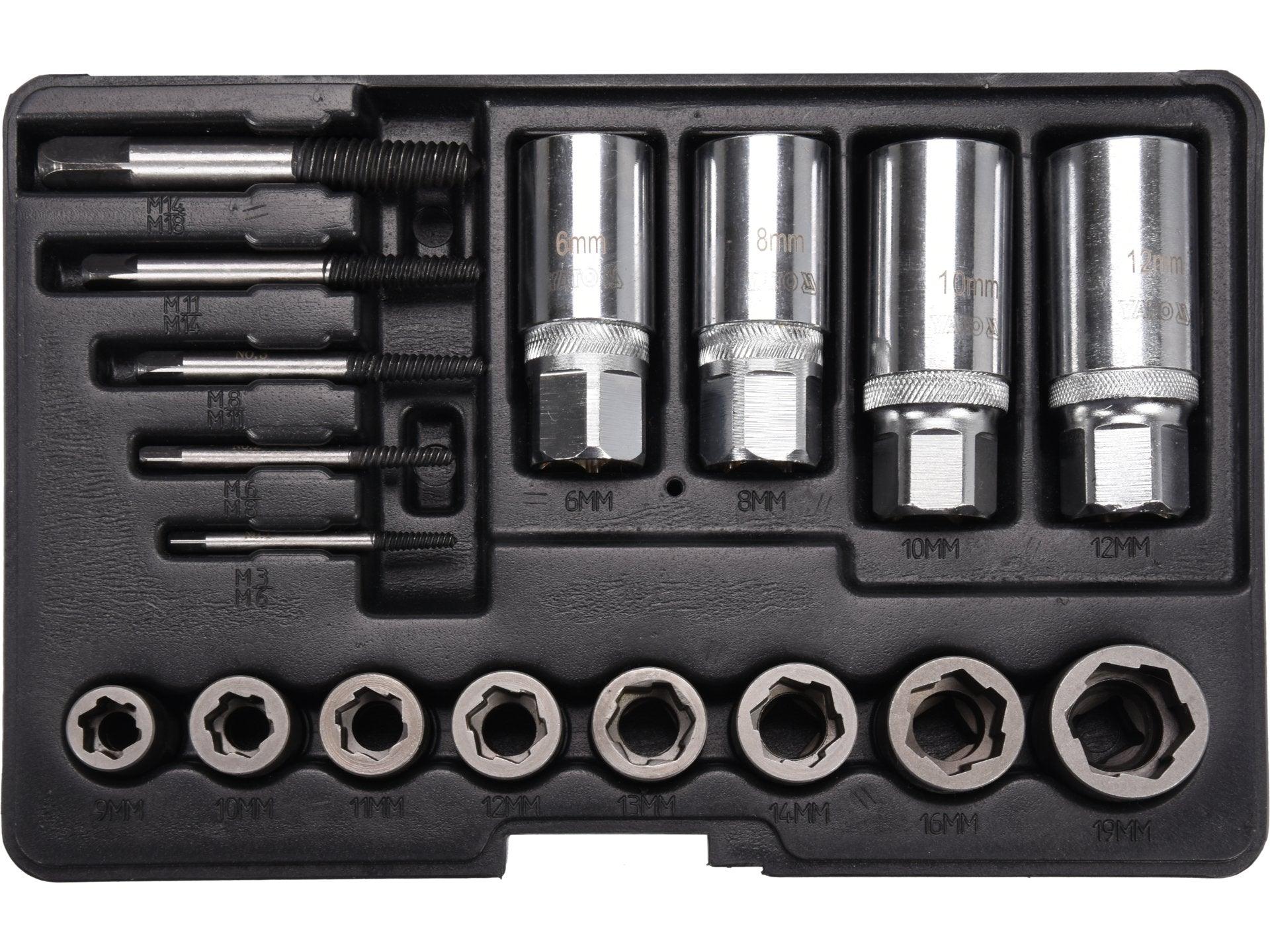 SET UNIVERSAL DE EXTRAS ȘURUBURI, 17 BUC YATO YT-06033