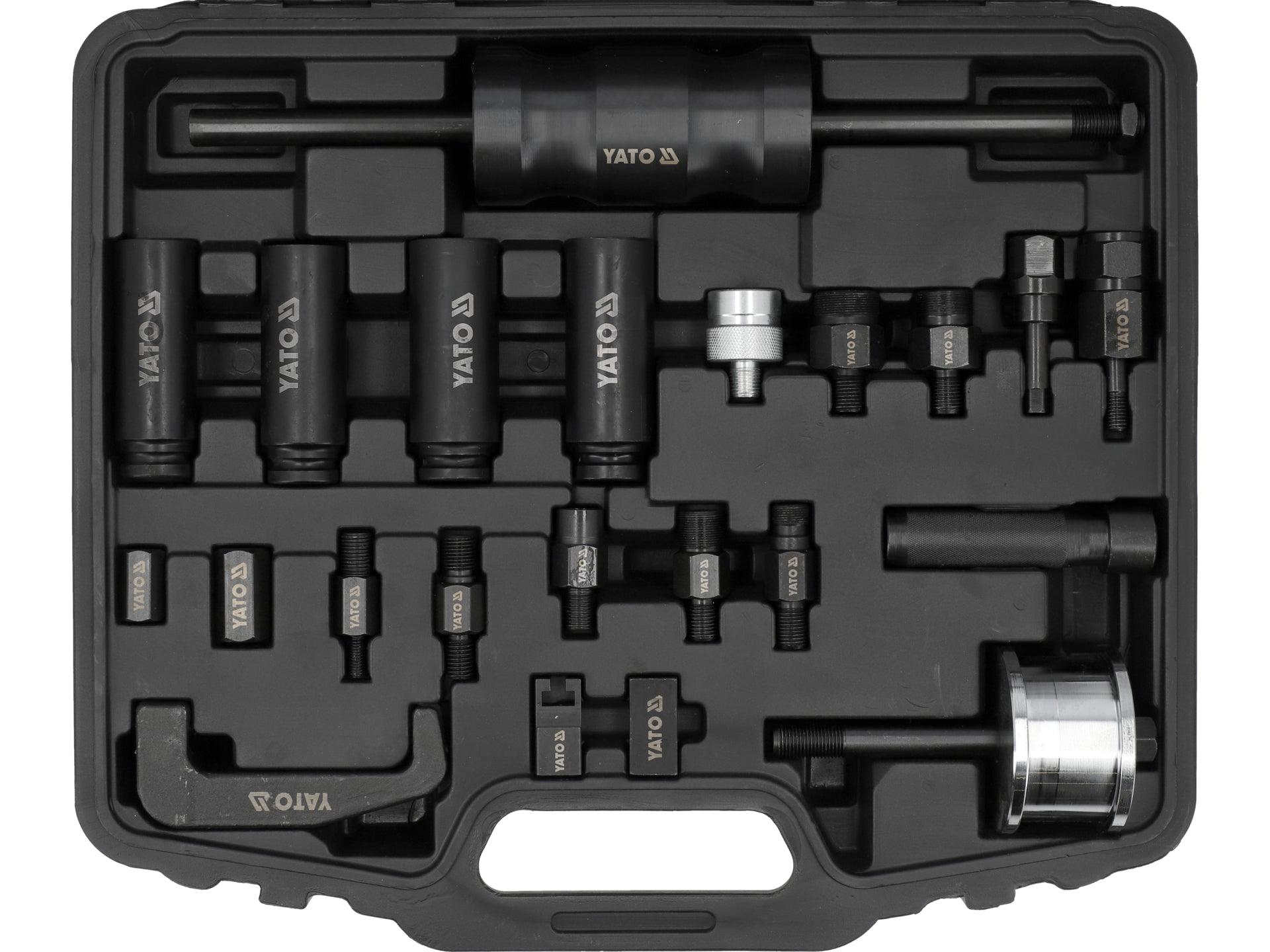 SET EXTRACTOARE INJECTOARE DIESEL, 22 PC YATO YT-06175