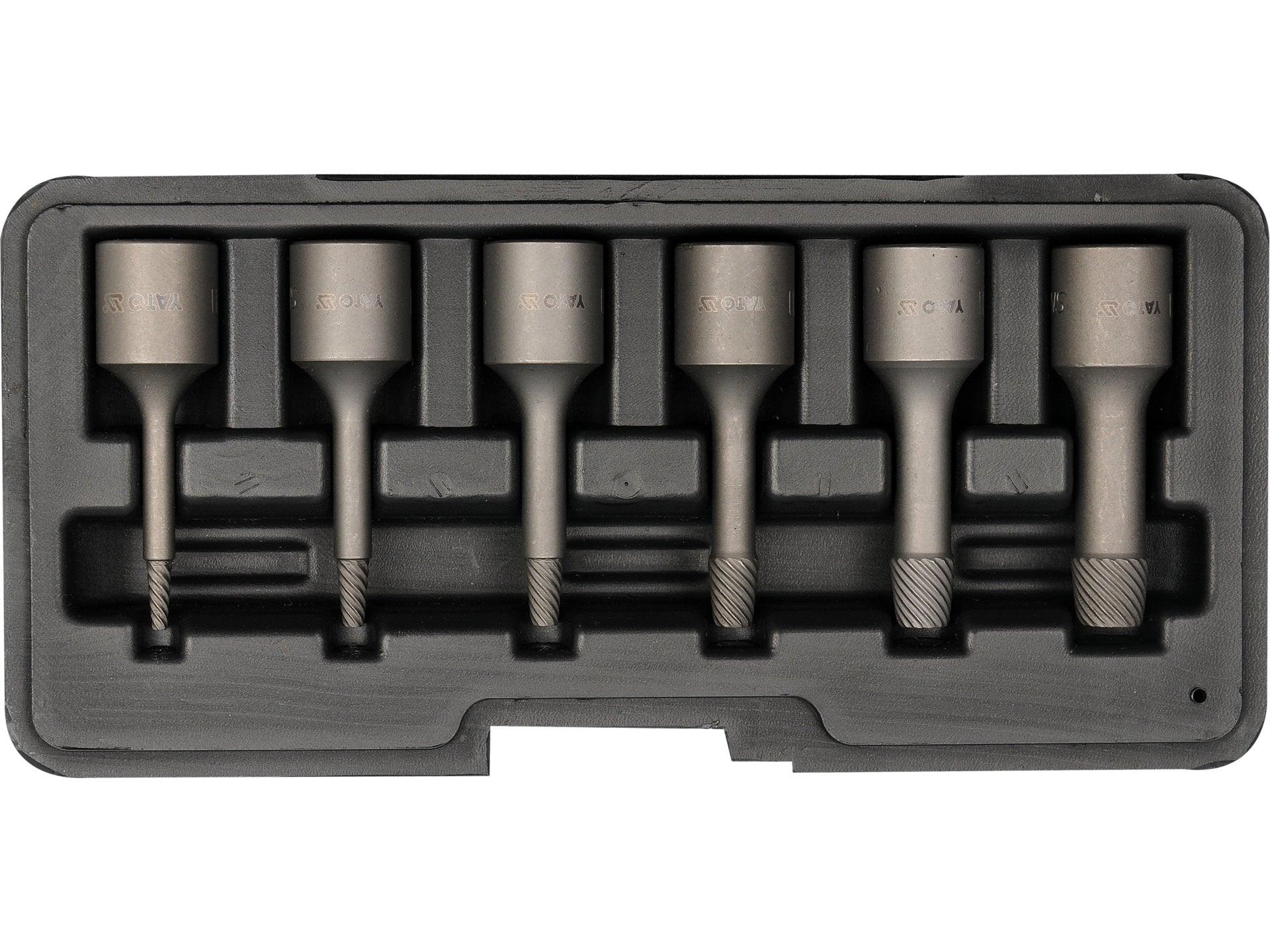 SET EXTRACTOARE ȘURUBURI 6 BUC, 3/8'' YATO YT-0623