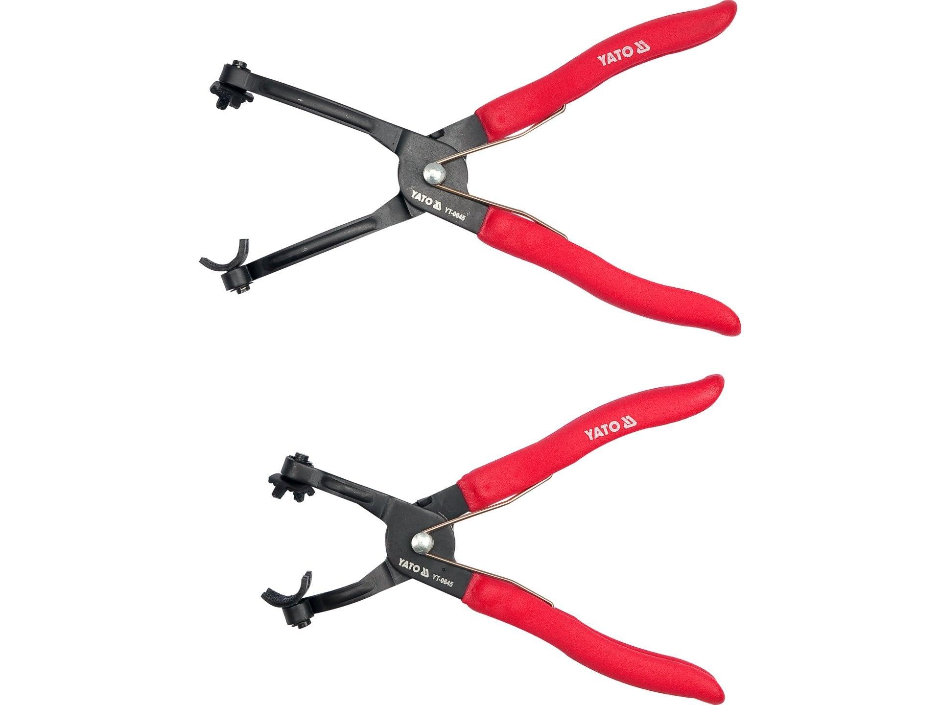 SET 2 CLEȘTI STRÂNGERE COLIERE 217-254MM YATO YT-0645