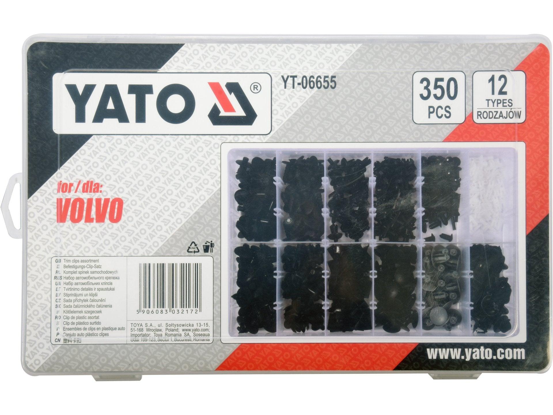 SET CLIPSURI AUTO VOLVO 350 BUC YATO YT-06655