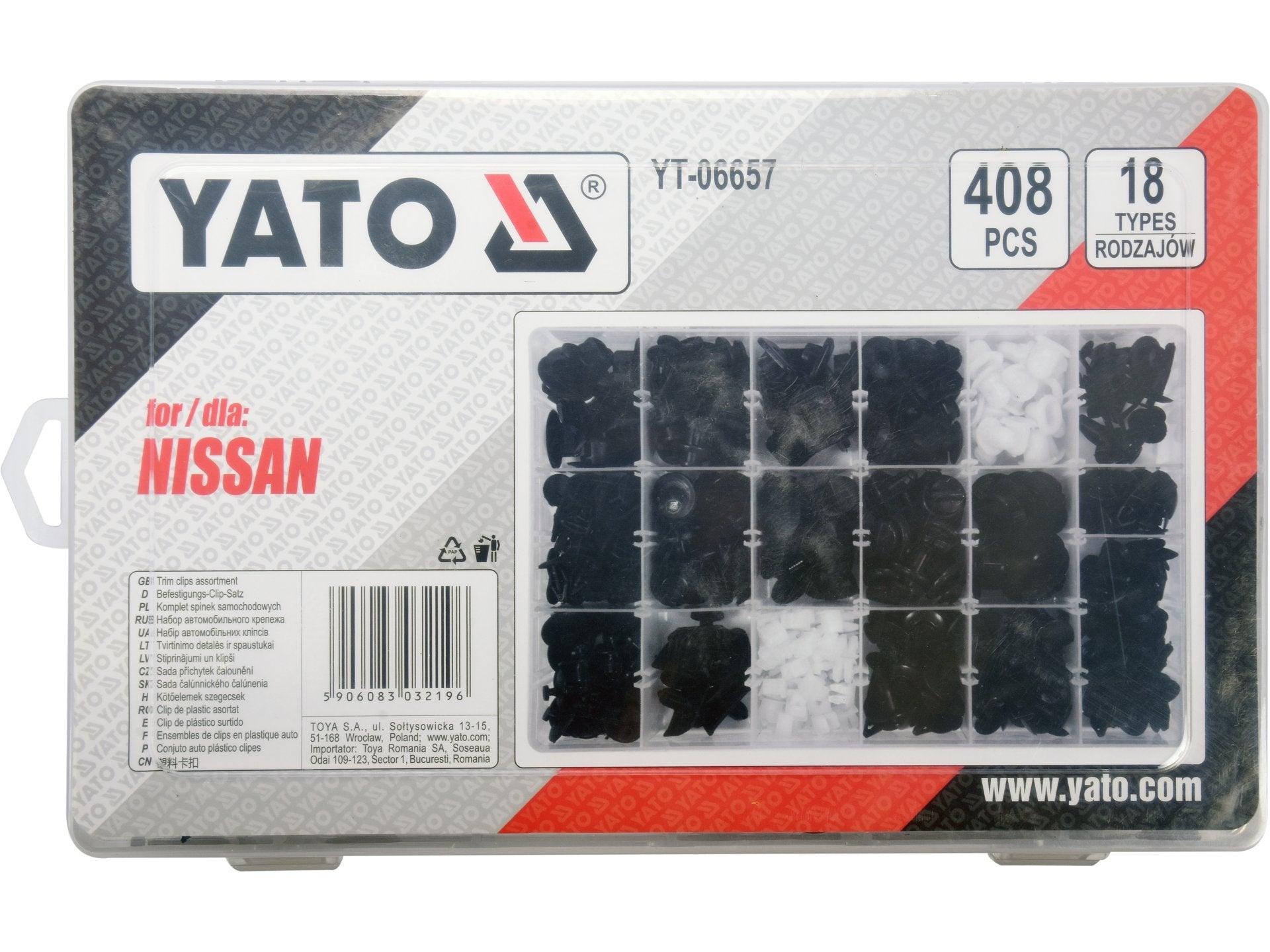 SET CLIPSURI AUTO NISSAN 408 BUC YATO YT-06657