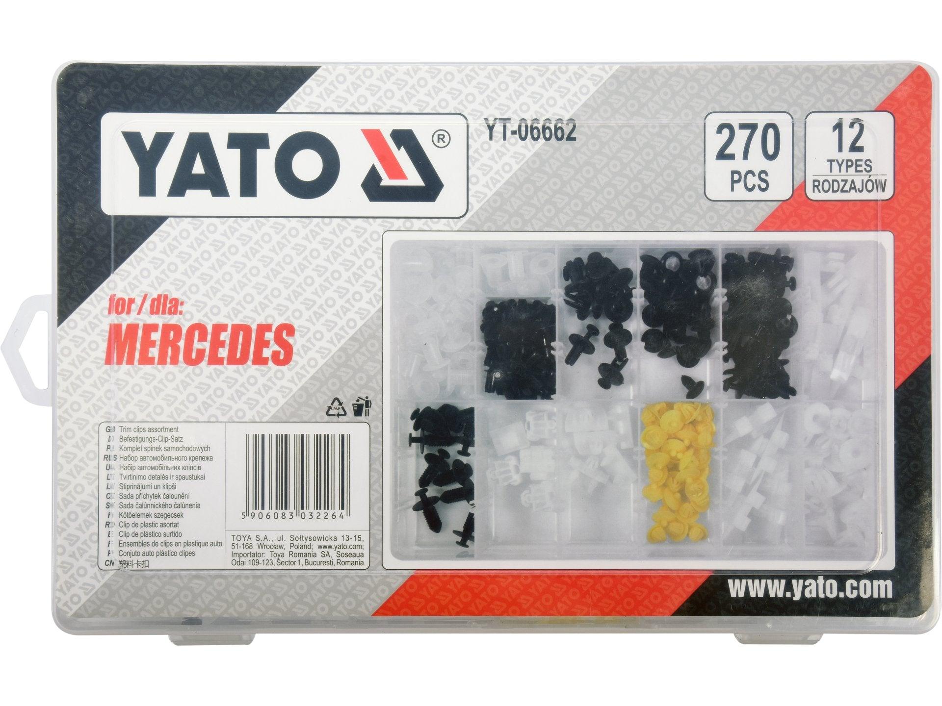 SET CLIPSURI AUTO MERCEDES 270 BUC YATO YT-06662