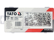 SET PIULIȚE AUTOBLOCANTE 146 BUC YATO YT-06774
