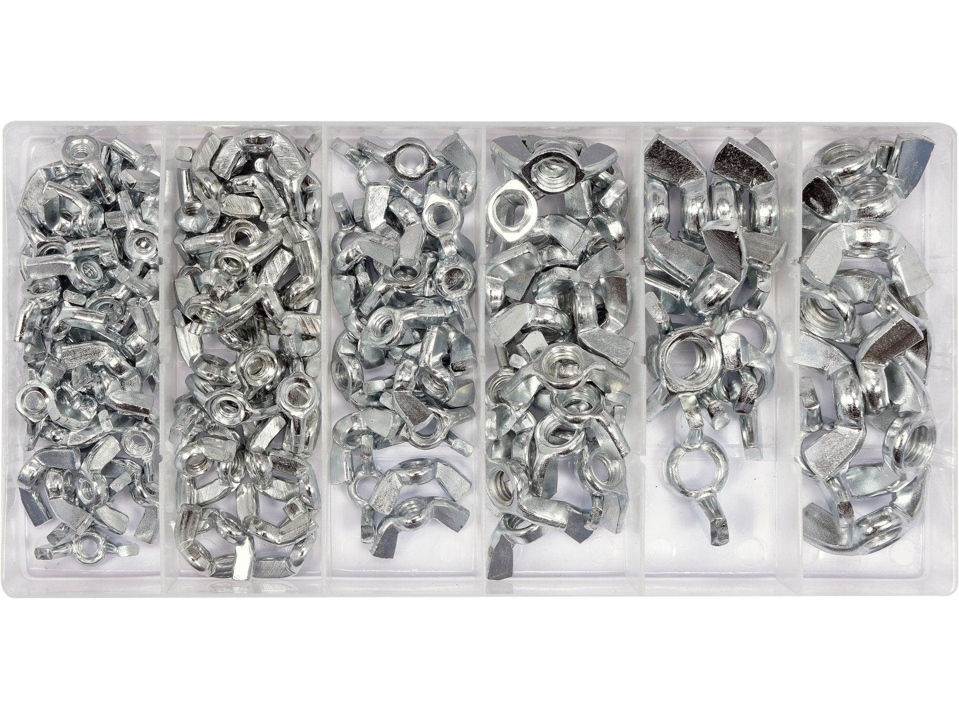 SET PIULIȚE TIP FLUTURE, 150 BUC YATO YT-06776