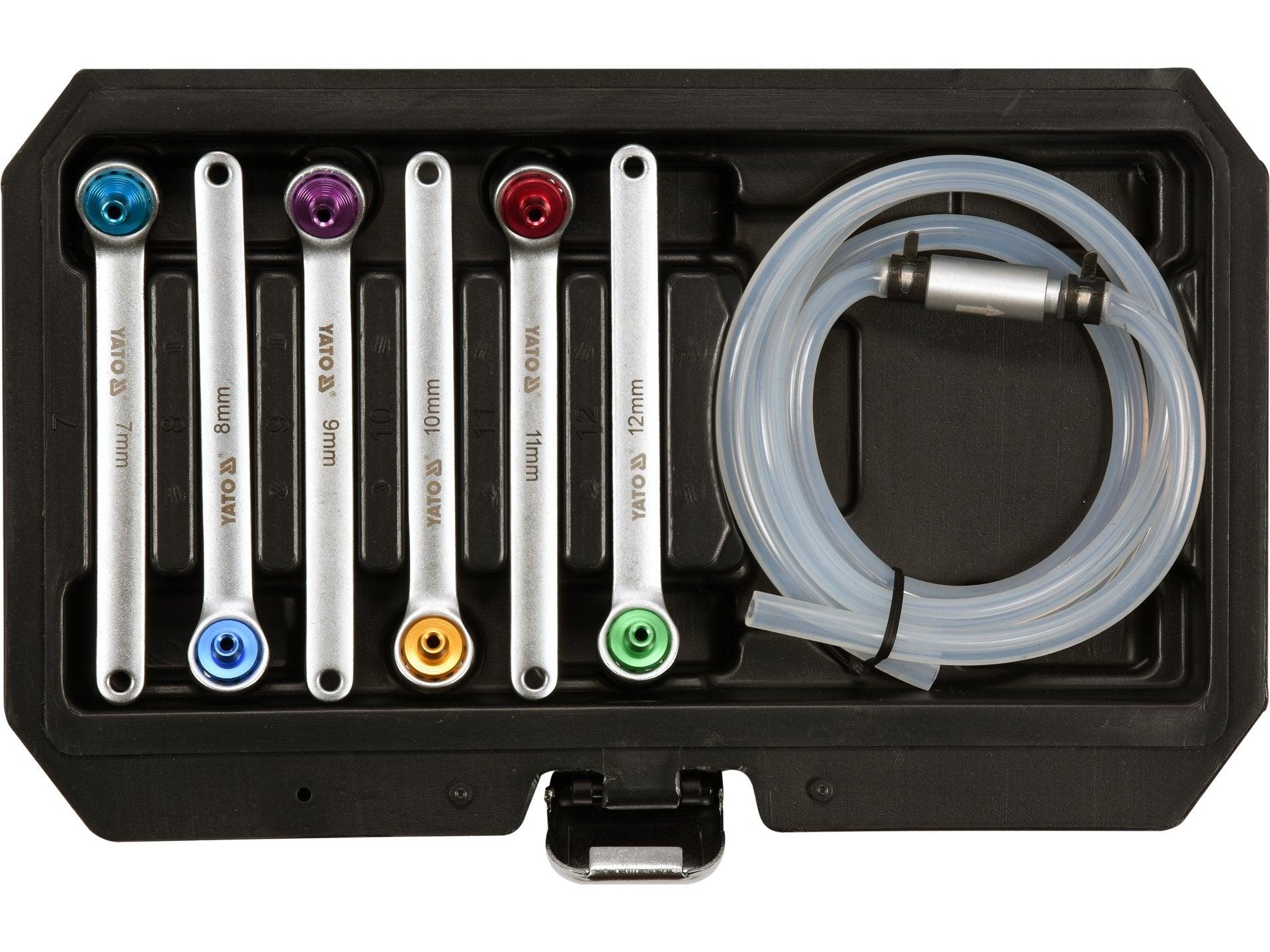 SET CHEI SCHIMBAT LICHID DE FRÂNĂ,7-12MM YATO YT-06834