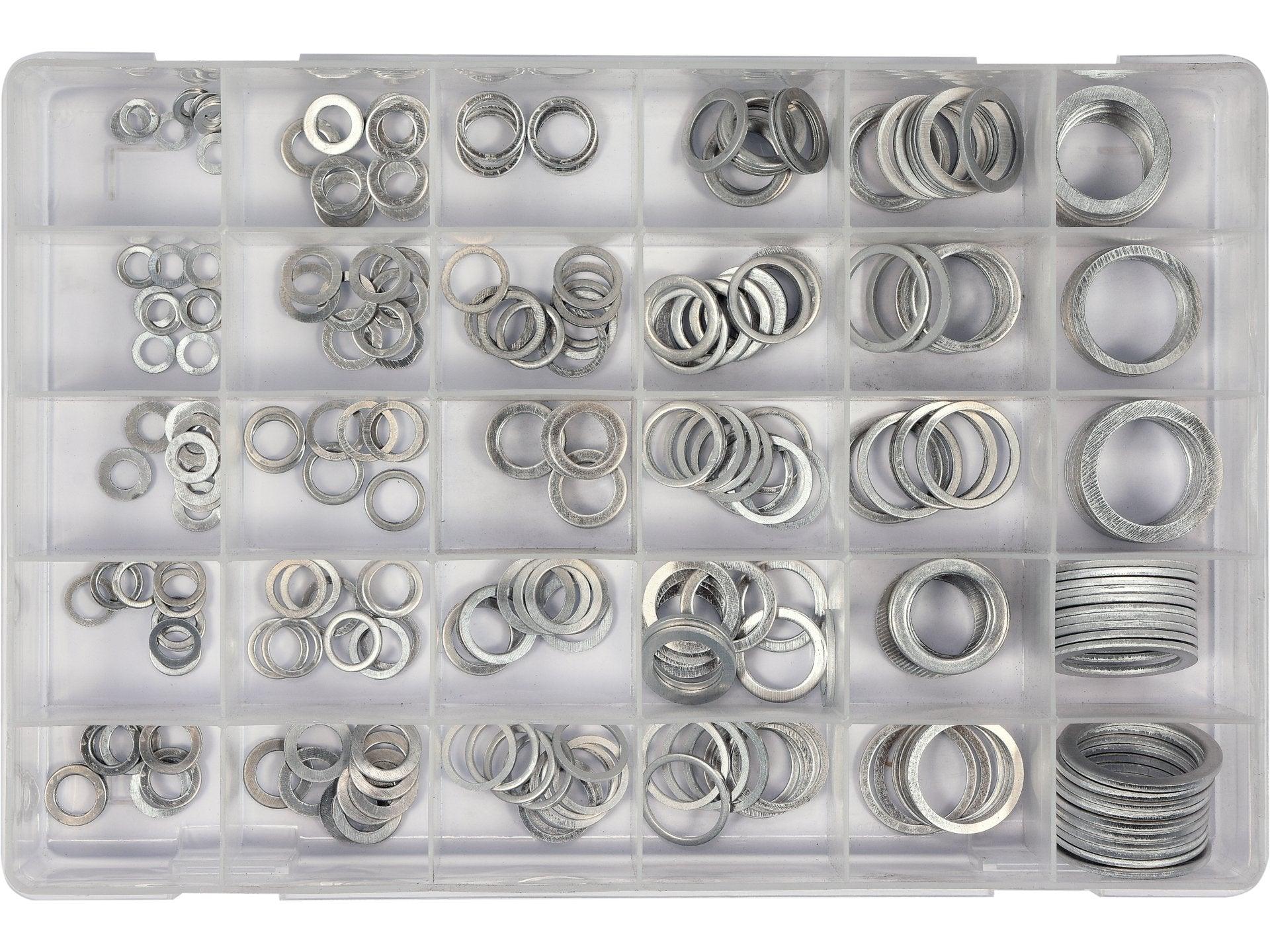 SET ȘAIBE ALUMINIU, 300 BUC YATO YT-06865