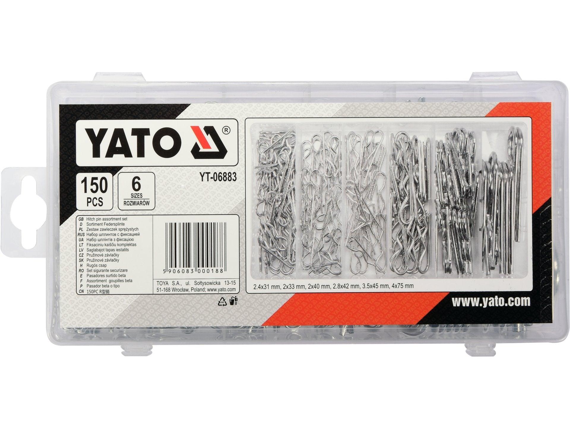 SET SIGURANȚE, 150 BUC YATO YT-06883