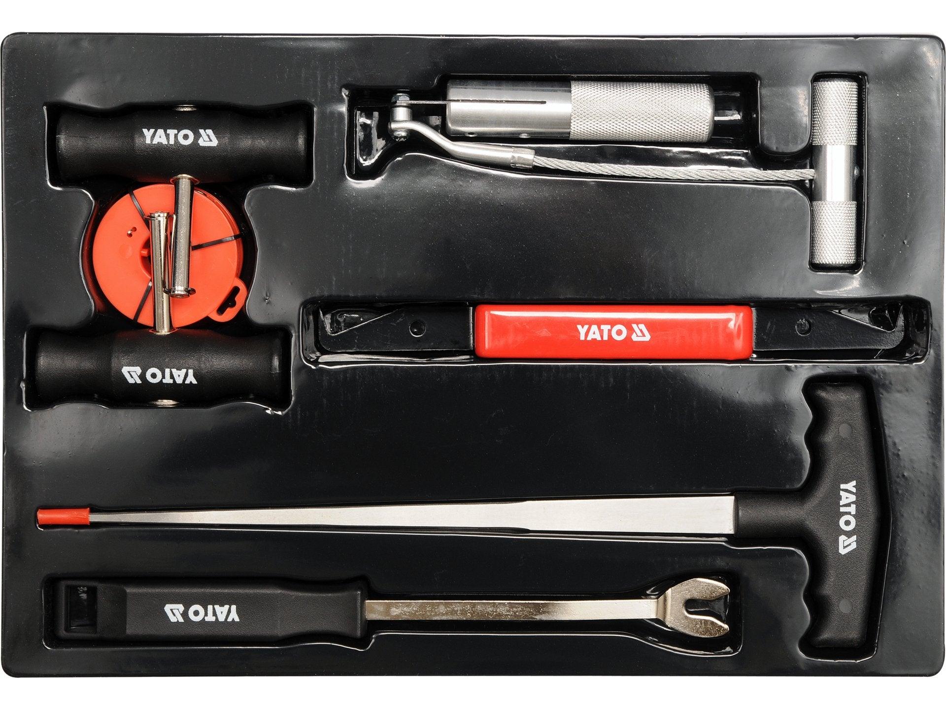 SET PENTRU DEMONTAT GEAMURI AUTO YATO YT-0845