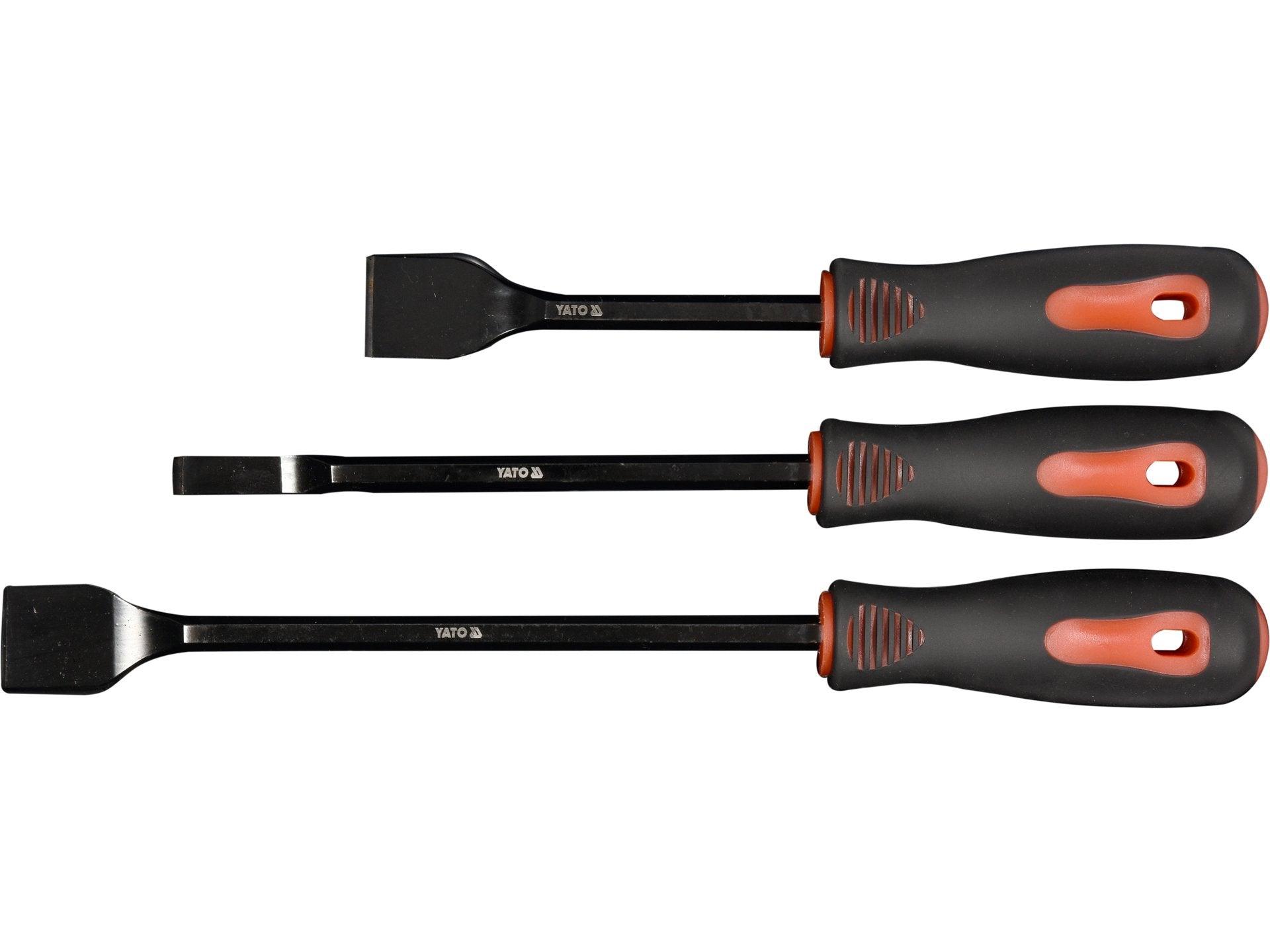 SET RACLETE CU GARNITURA, 3 BUC YATO YT-08474