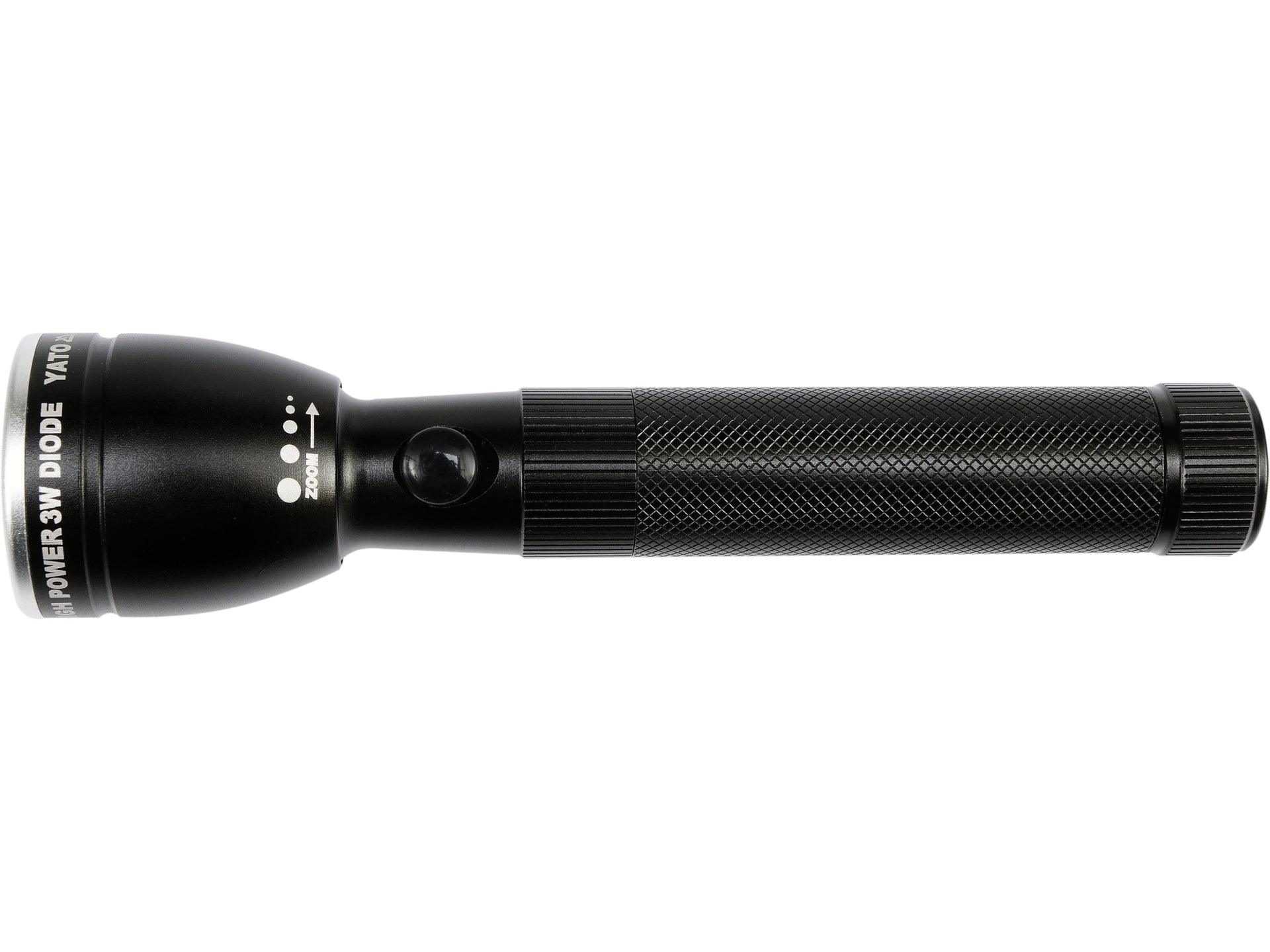 LANTERNĂ LED 3W, FUNCTIE ZOOM - 110LM YATO YT-08572