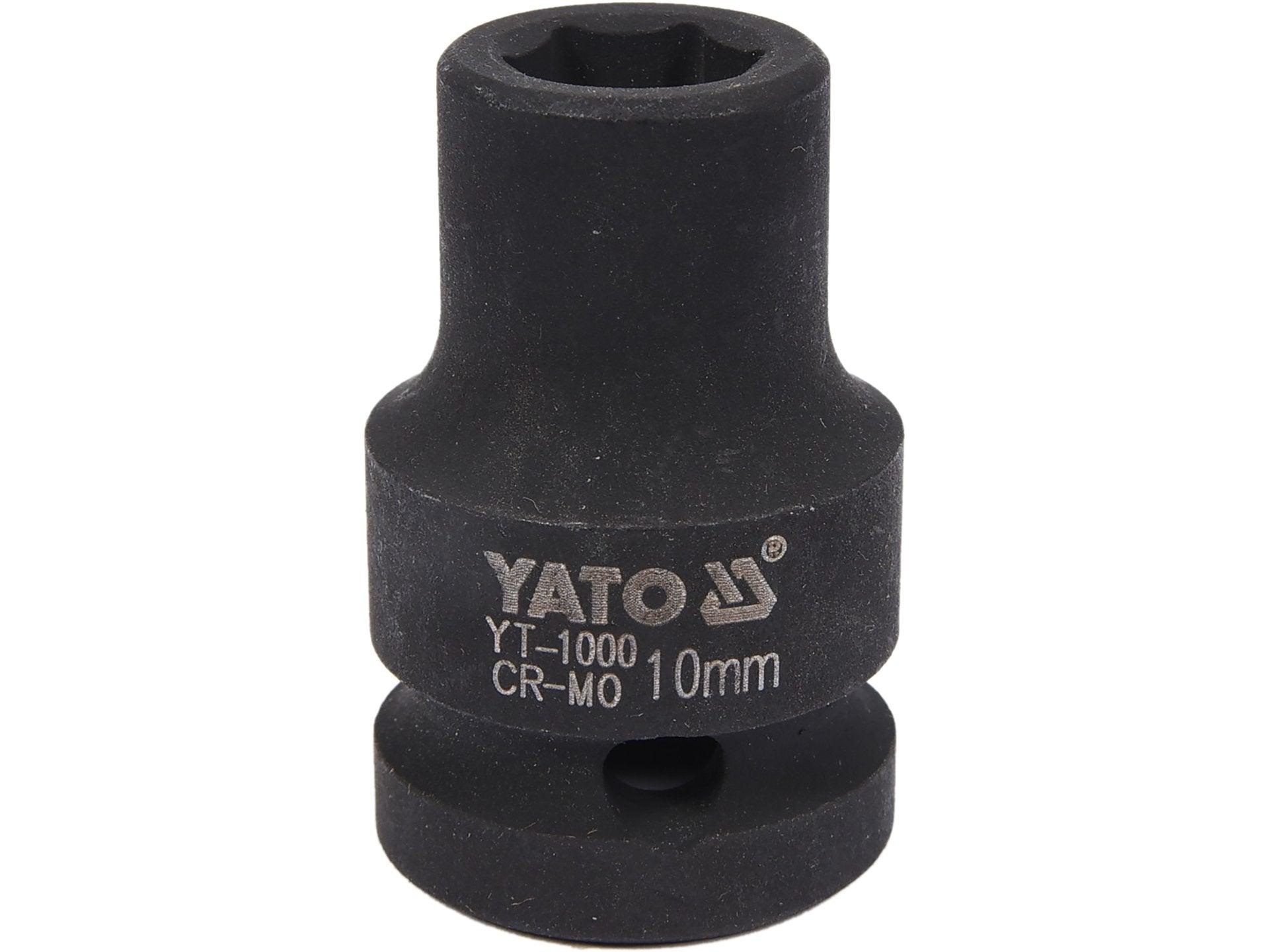 CHEIE TUBULARĂ DE IMPACT HEXAGONALĂ 1/2''X10MM YATO YT-1000