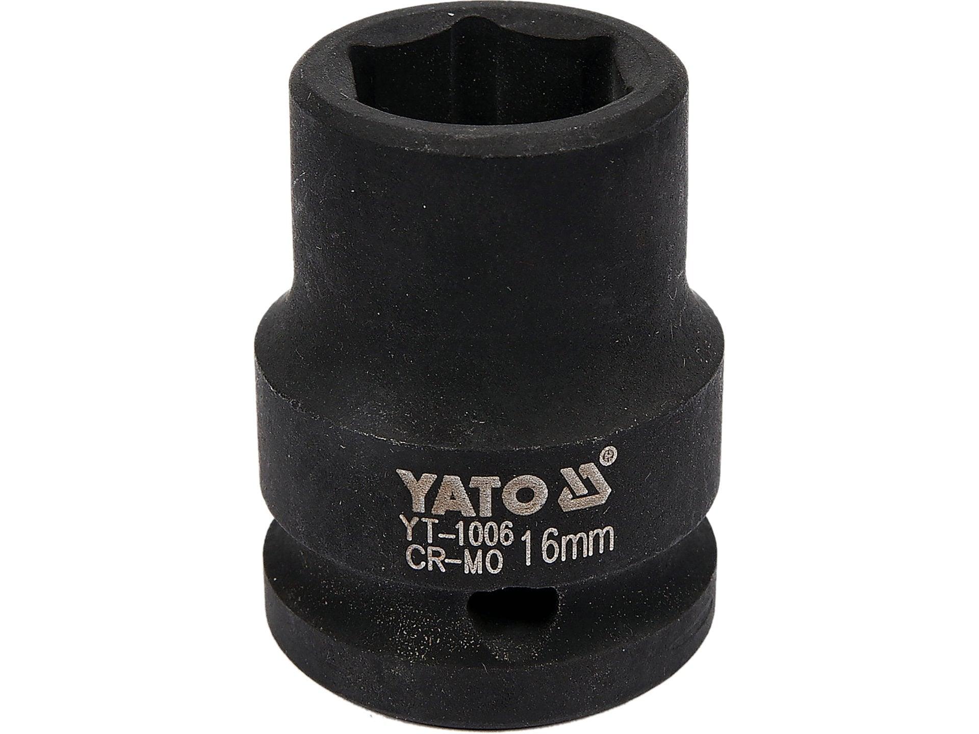 CHEIE TUBULARĂ DE IMPACT HEXAGONALĂ 1/2''X16MM YATO YT-1006