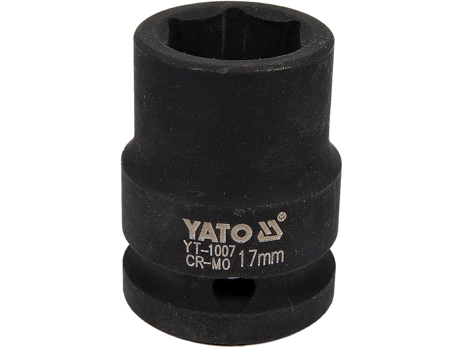 CHEIE TUBULARĂ DE IMPACT HEXAGONALĂ 1/2''X17MM YATO YT-1007