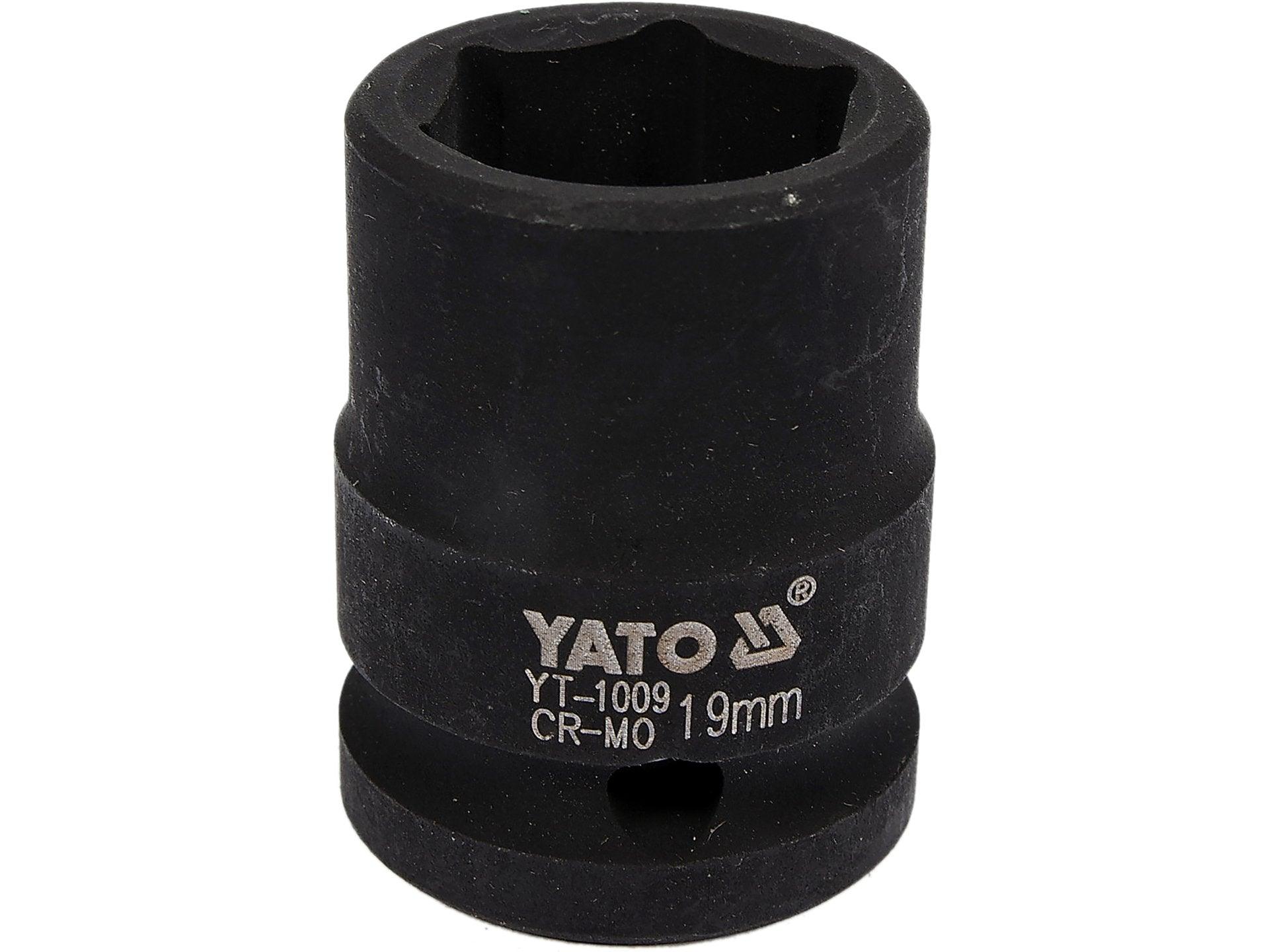 CHEIE TUBULARĂ DE IMPACT HEXAGONALĂ 1/2''X19MM YATO YT-1009