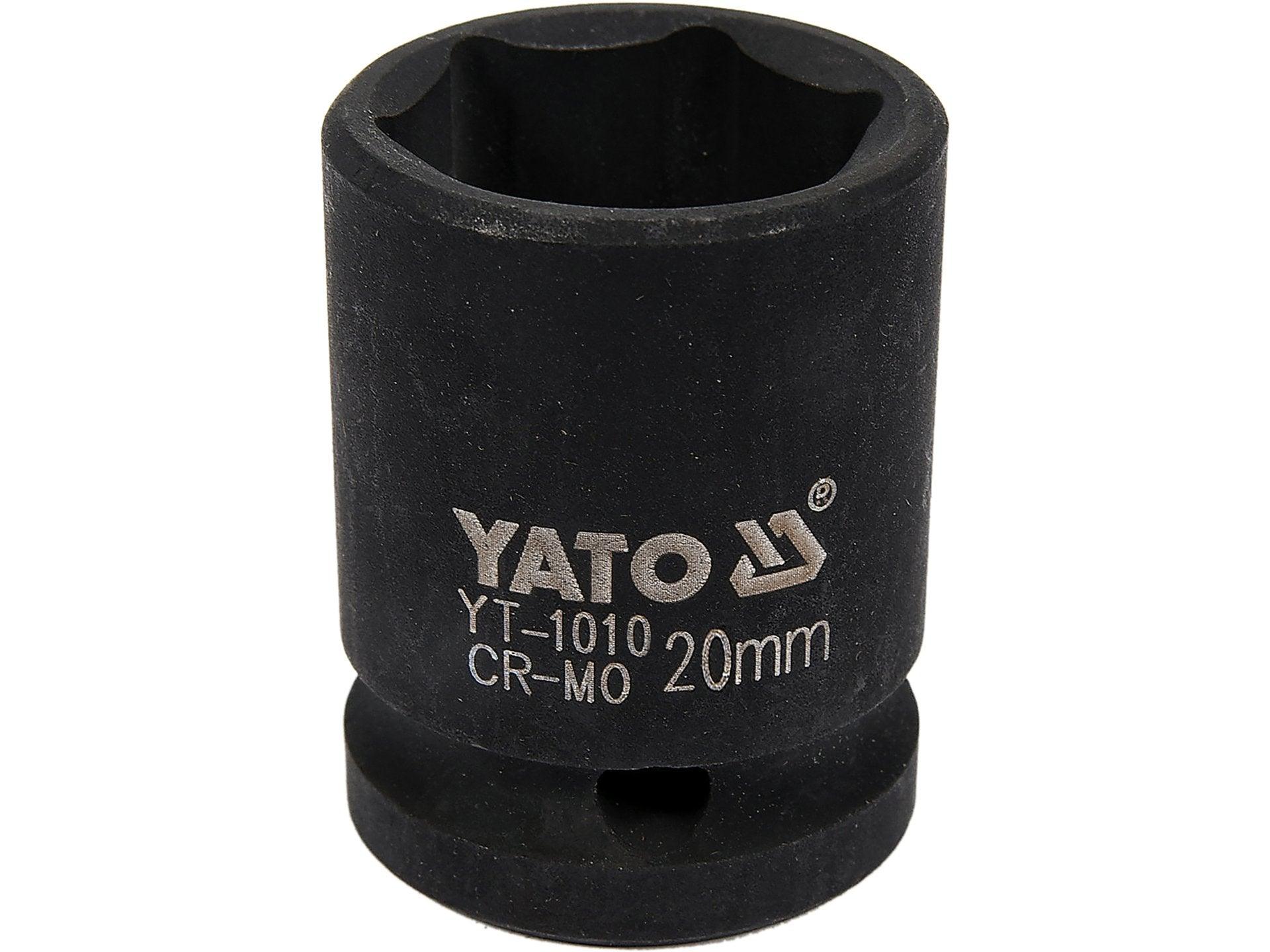 CHEIE TUBULARĂ DE IMPACT HEXAGONALĂ 1/2''X20MM YATO YT-1010
