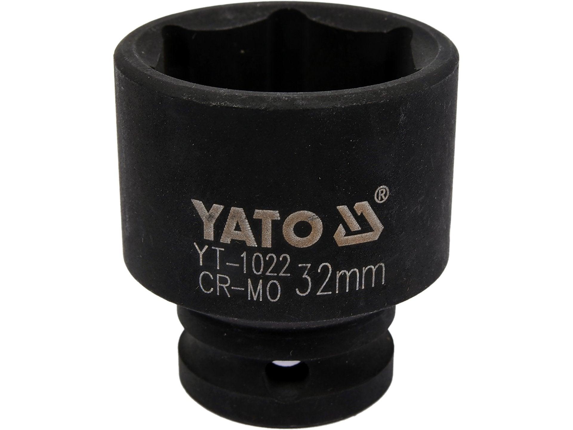 CHEIE TUBULARĂ DE IMPACT HEXAGONALĂ 1/2''X32MM YATO YT-1022